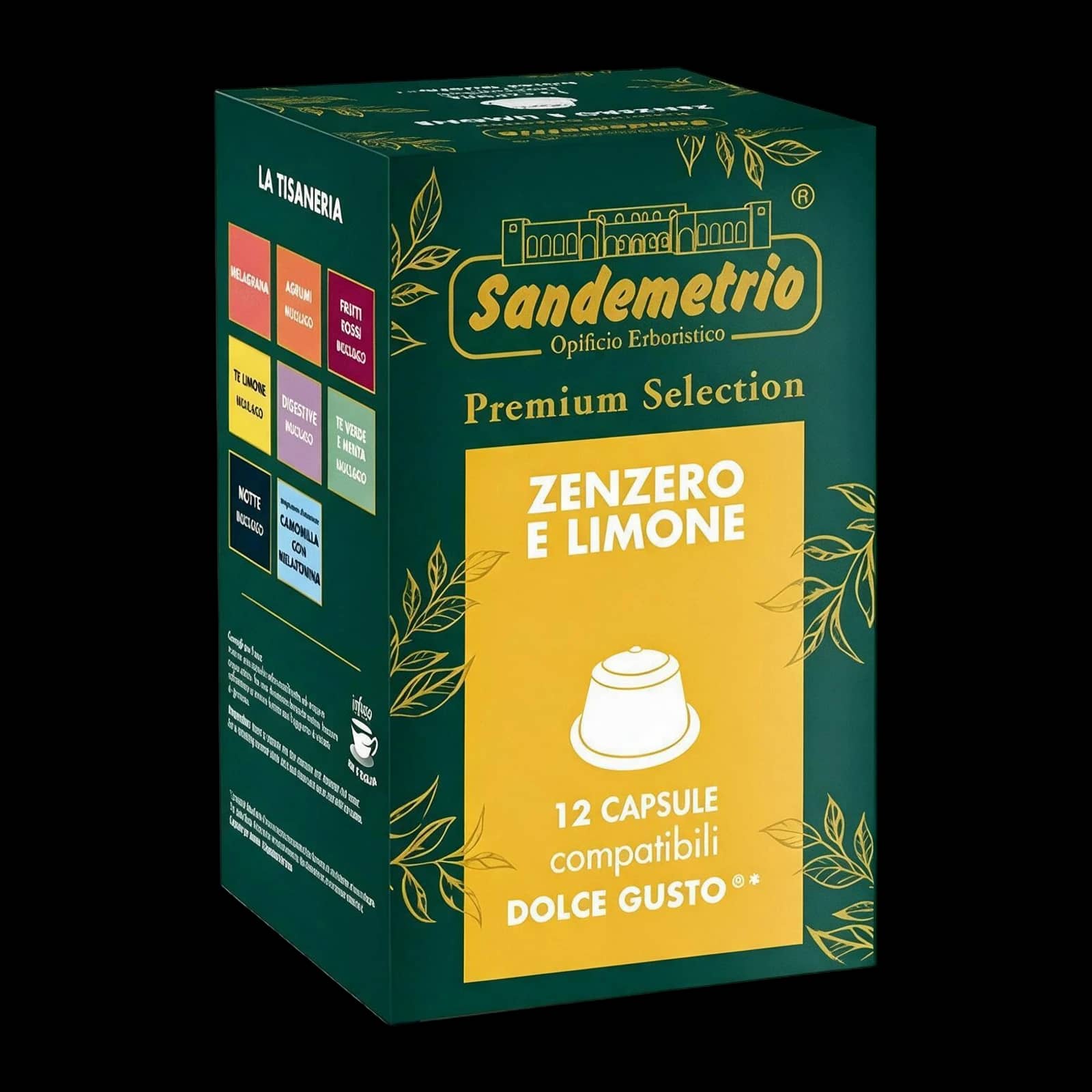 SanDemetrio Tisana Zenzero e Limone Capsule | Dolce Gusto
