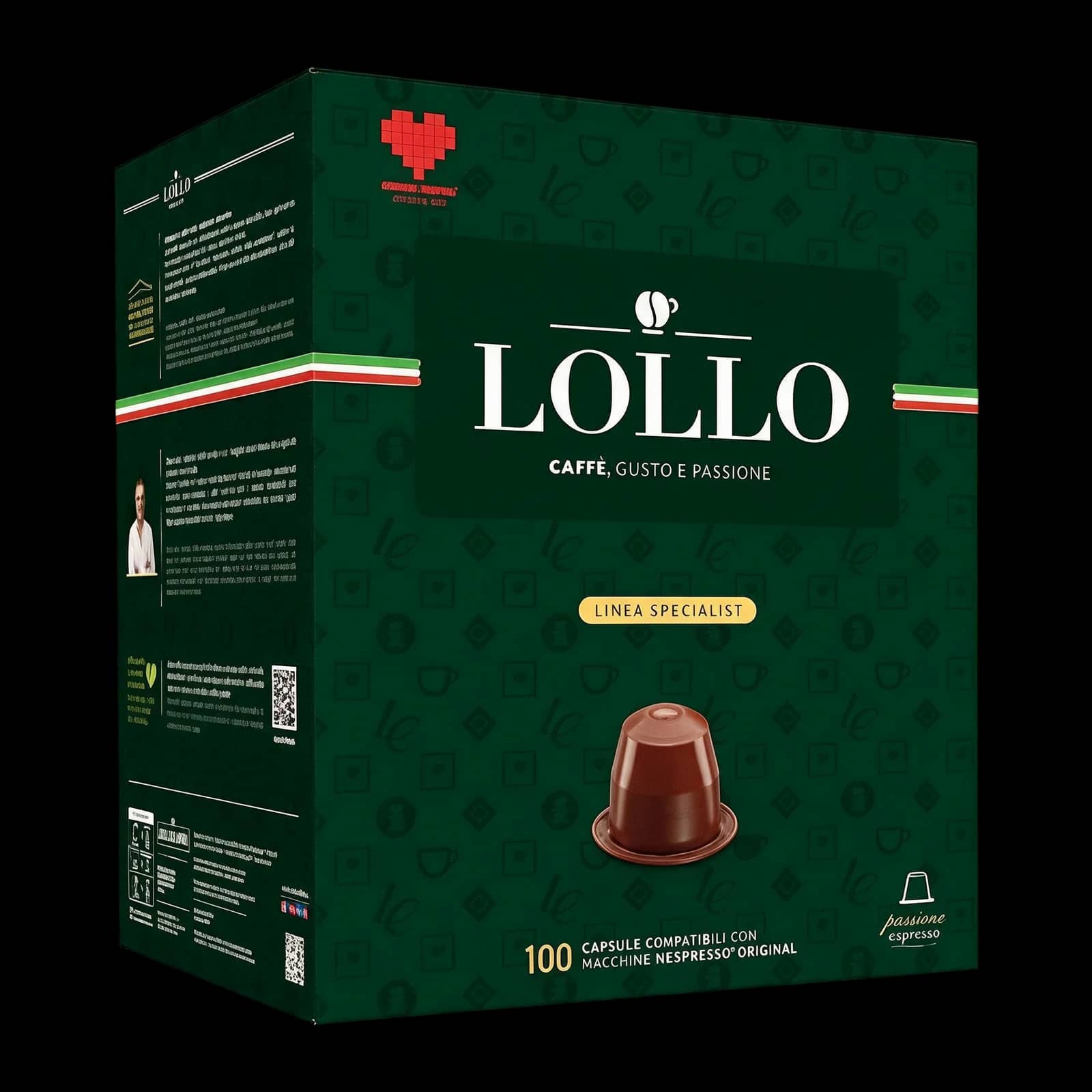 Lollo Miscela Oro 100 Capsules | Nespresso
