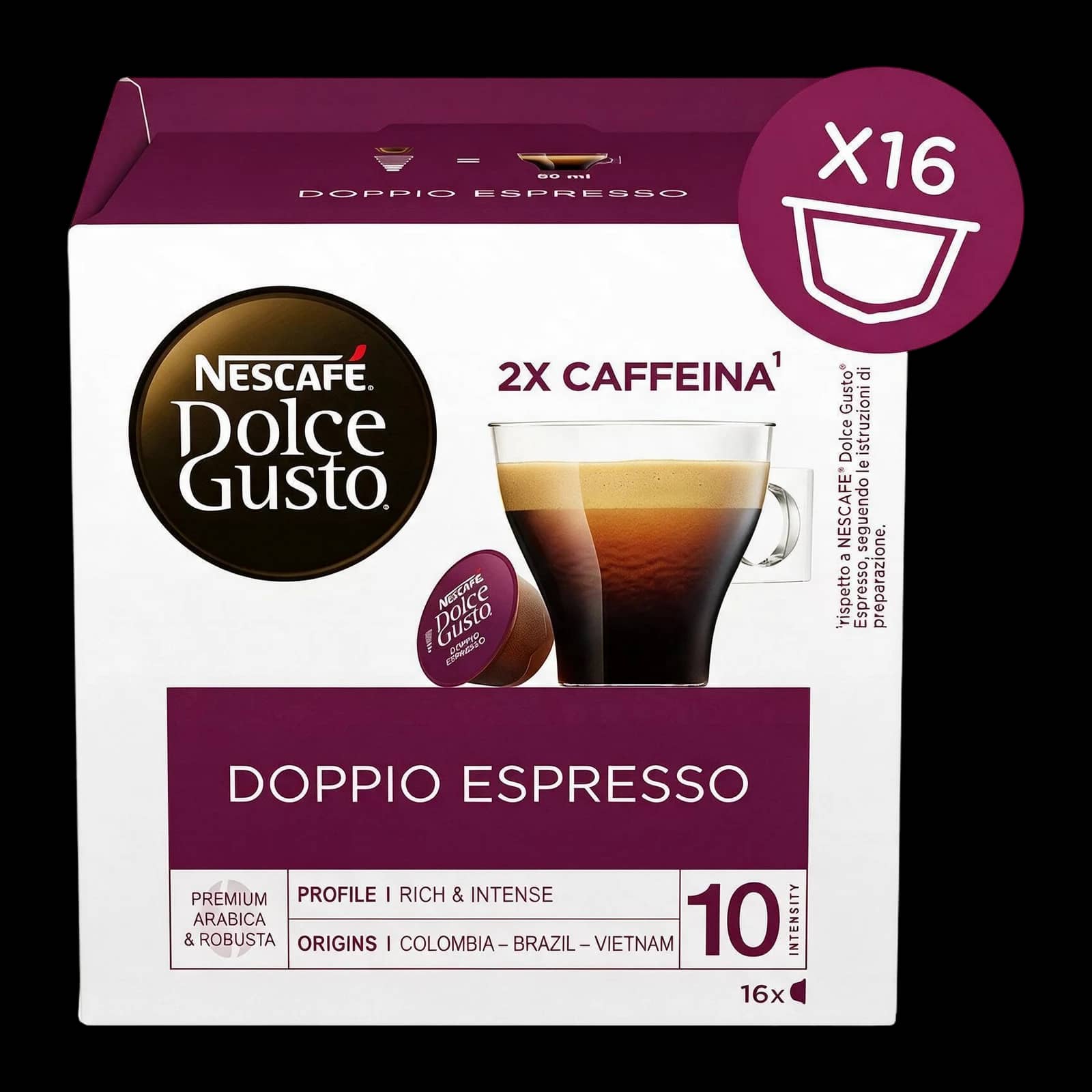 Nestlè Doppio Espresso Capsule | Dolce Gusto