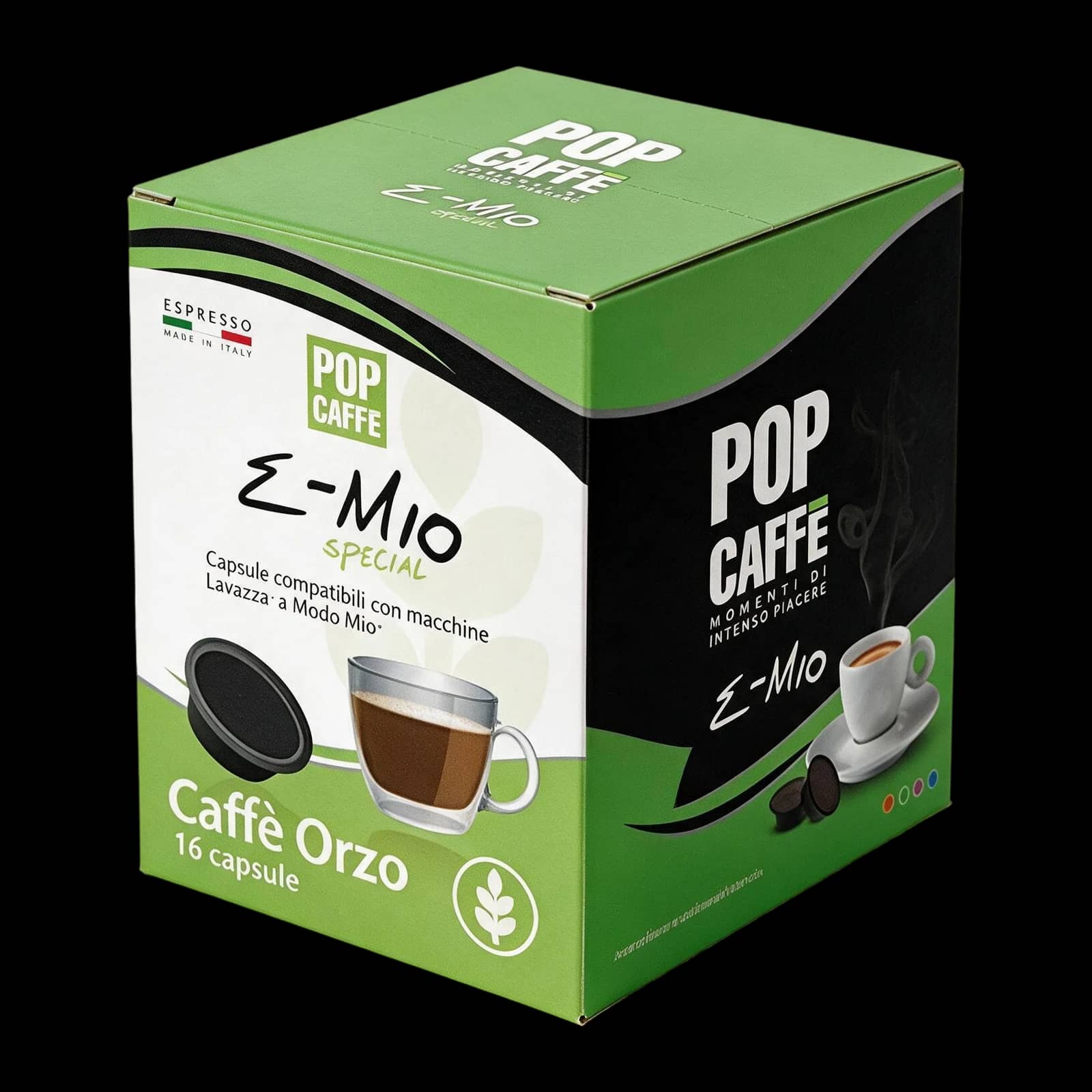 Pop Caffè Orzo Intenso 16 Capsules | Lavazza A Modo Mio