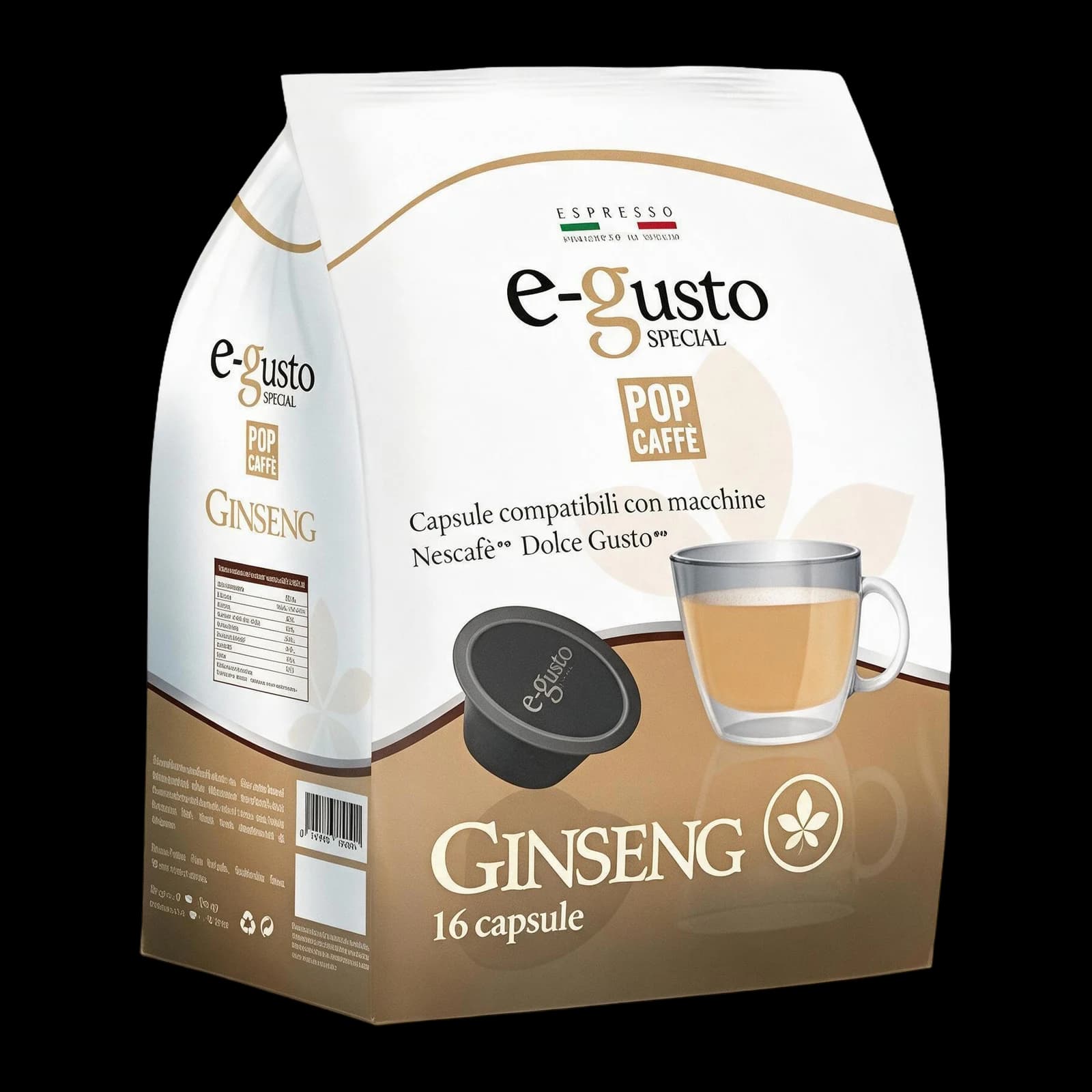 Pop Caffè Ginseng Intenso Capsule | Dolce Gusto, immagine 1