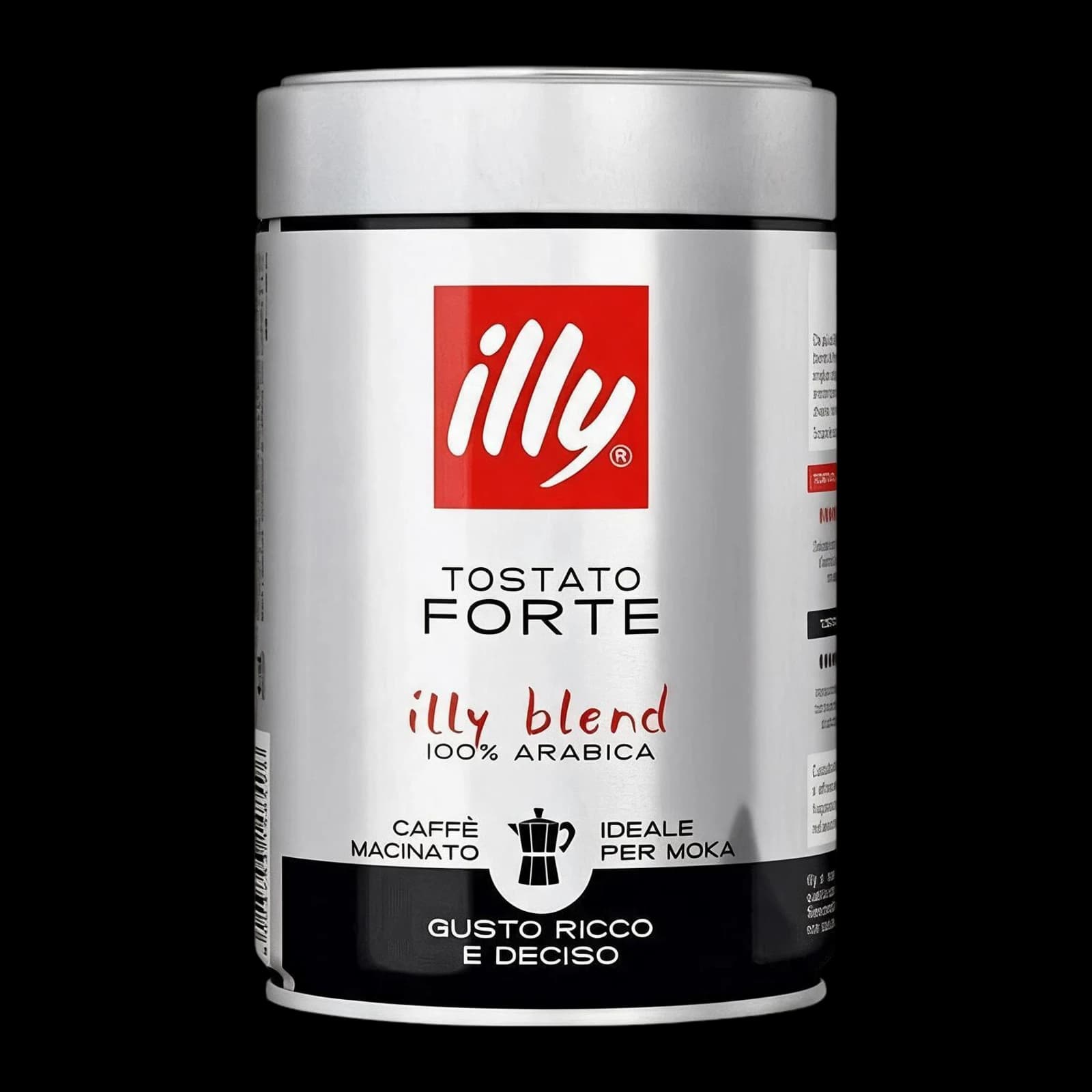 Illy Moka Forte Macinato: 100% Arabica, immagine 1