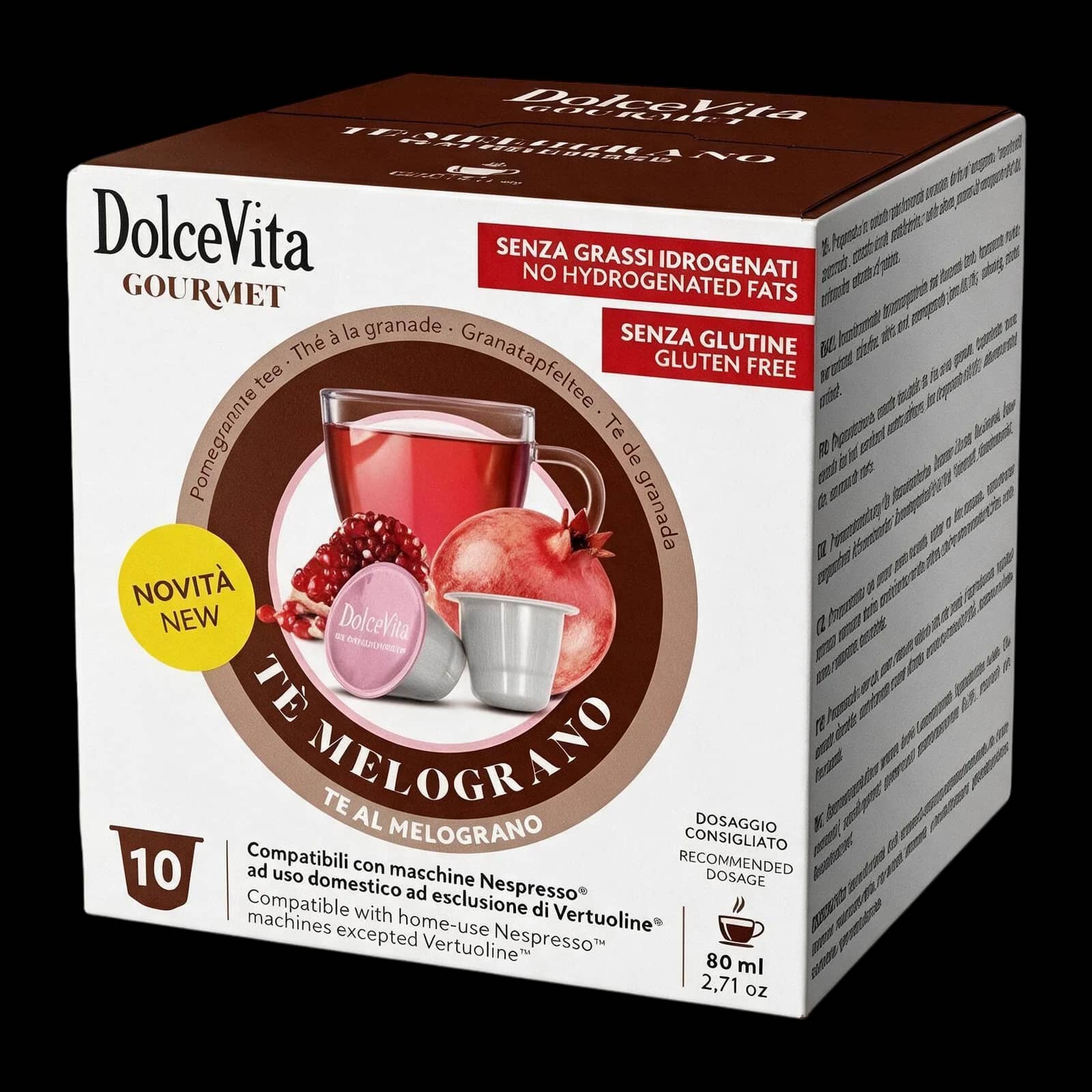 Dolce Vita Té al Melograno 10 Cápsulas | Nespresso