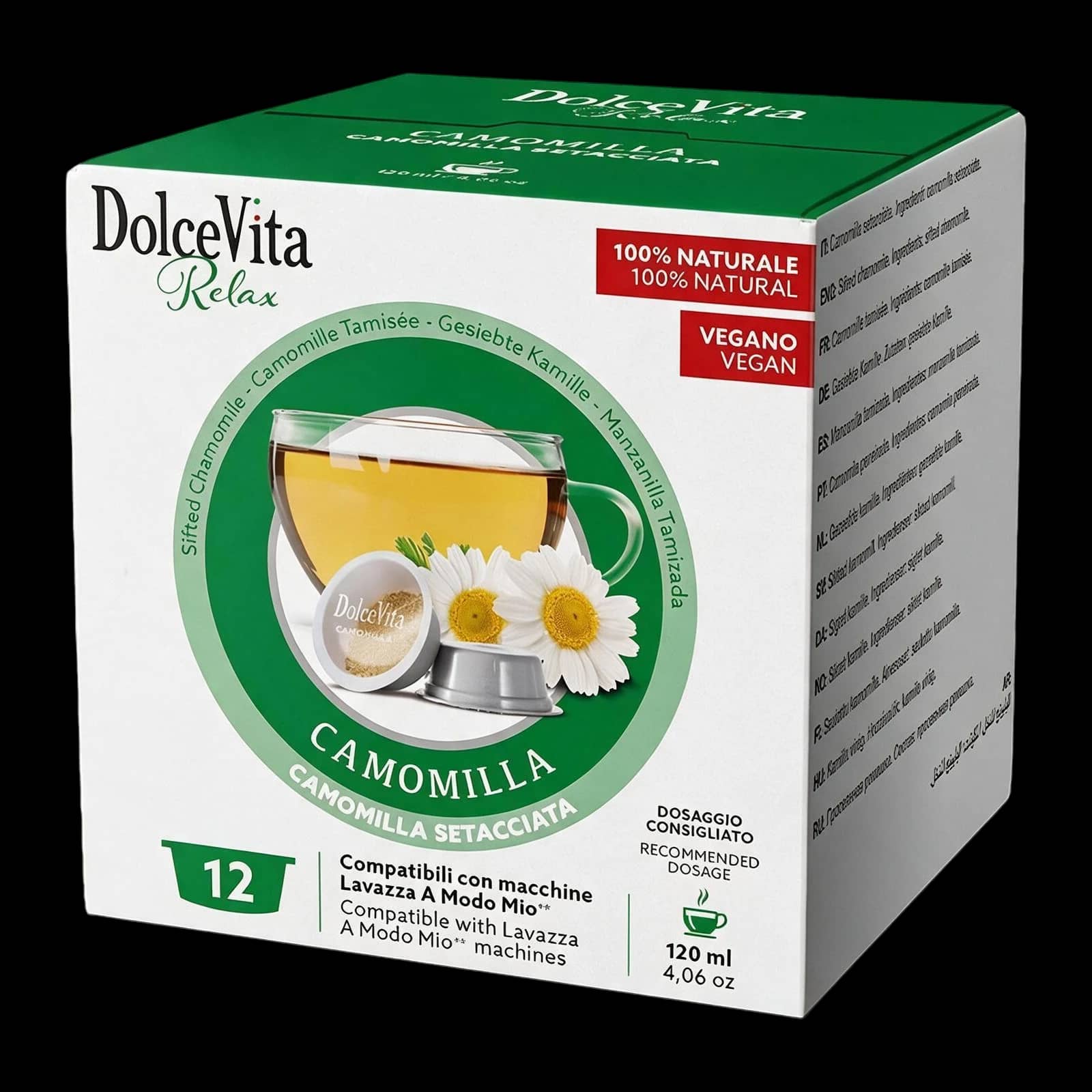 Dolce Vita Camomilla Dolcevita 12 Capsules | Lavazza A Modo Mio
