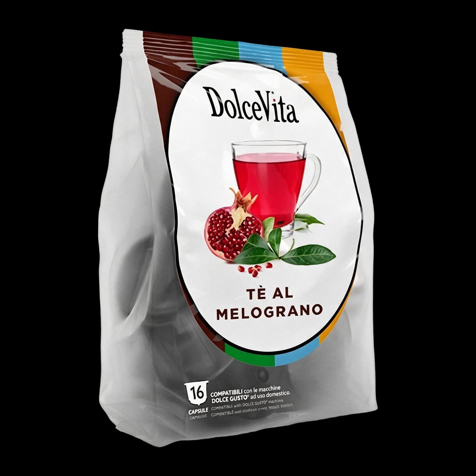 Dolce Vita Té de Granada 16 Cápsulas | Dolce Gusto, imagen 1