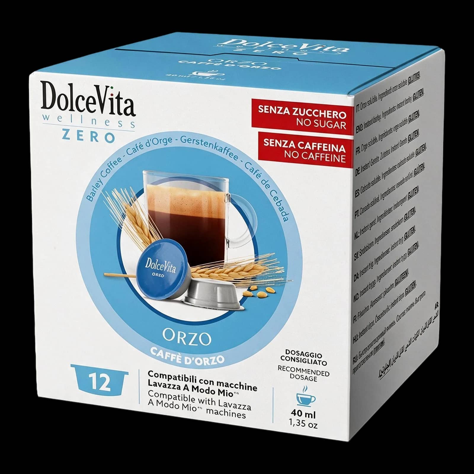 Dolce Vita Dolcevita Barley Drink 12 Capsules | Lavazza A Modo Mio