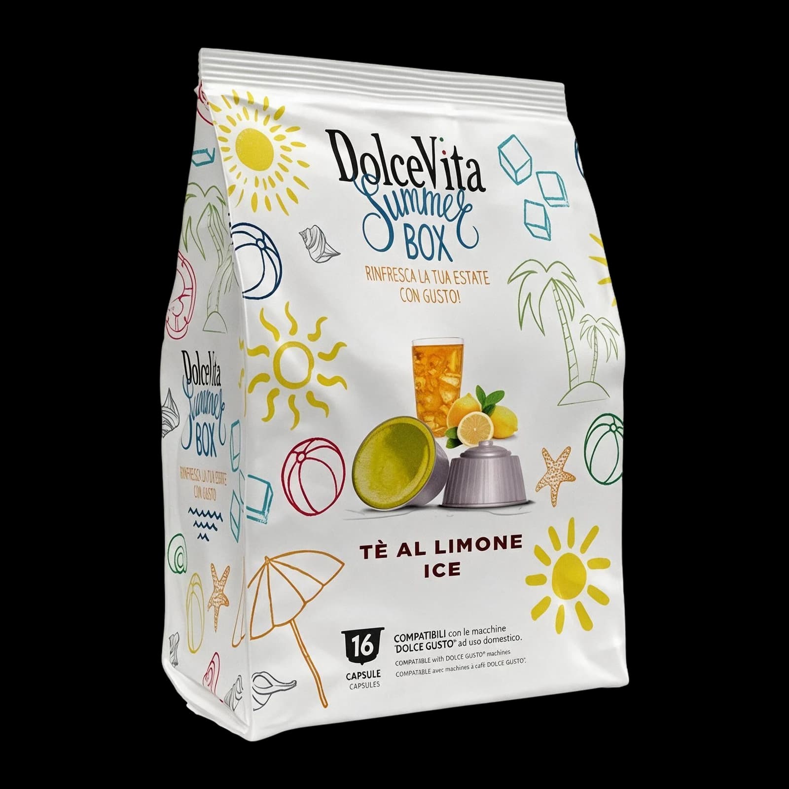 Dolce Vita Tè al Limone ICE Capsule | Dolce Gusto, immagine 1
