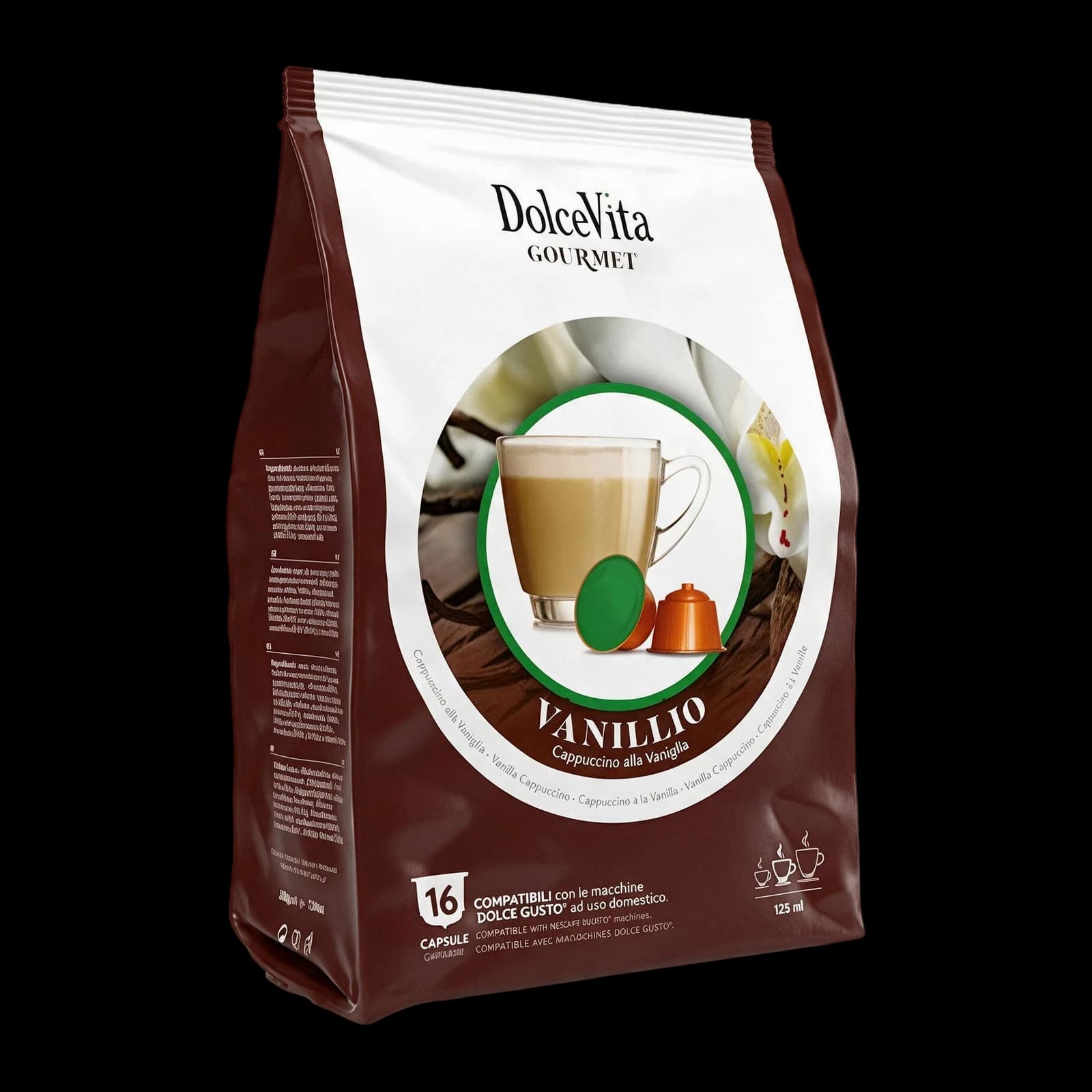 Dolce Vita Caffè alla Vaniglia 16 Capsules | Dolce Gusto, image 1