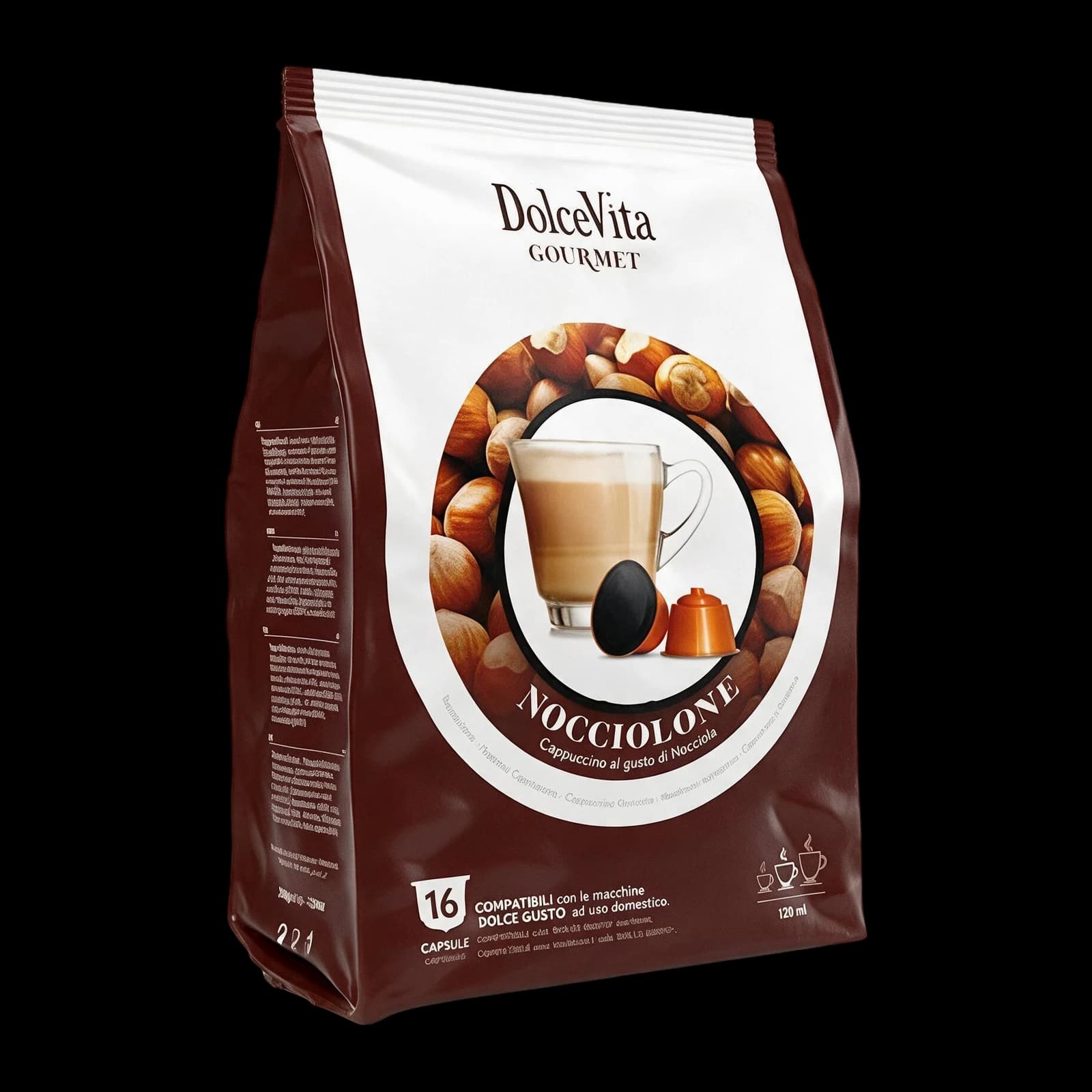 Dolce Vita Caffè Nocciolone 16 Cápsulas | Dolce Gusto, imagem 1