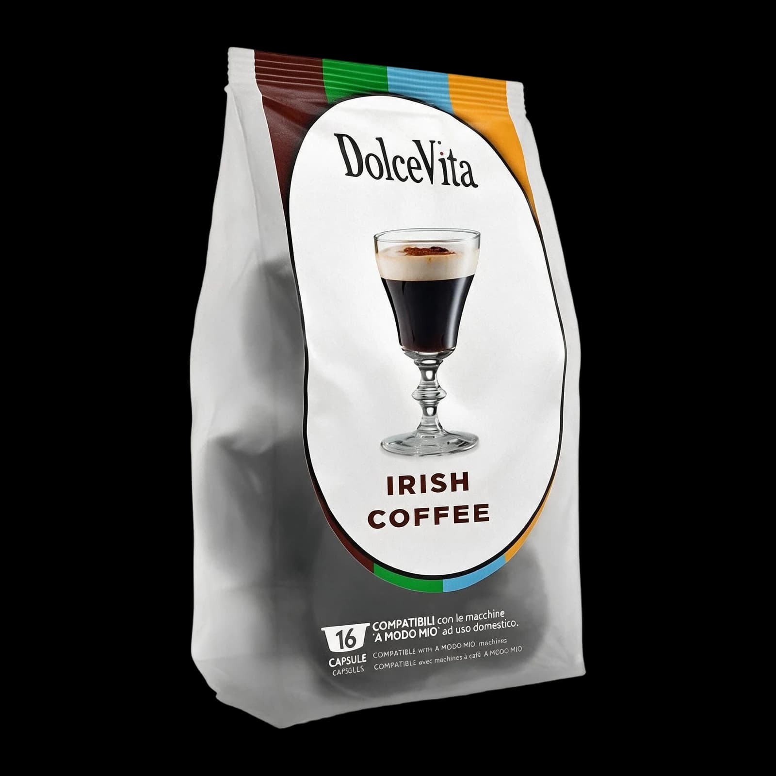 Dolce Vita Irish Coffee 16 Cápsulas | A Modo Mio, imagem 1