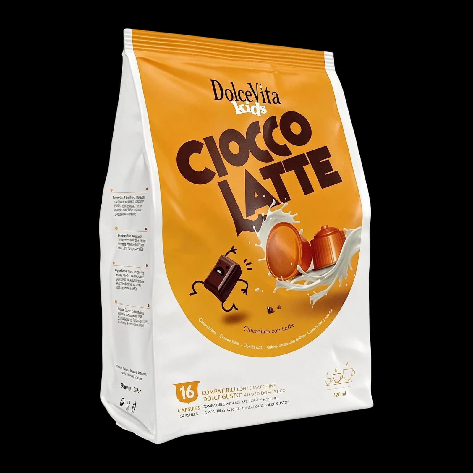 Dolce Vita Cioccolatte 16 Capsules | Dolce Gusto, afbeelding 1