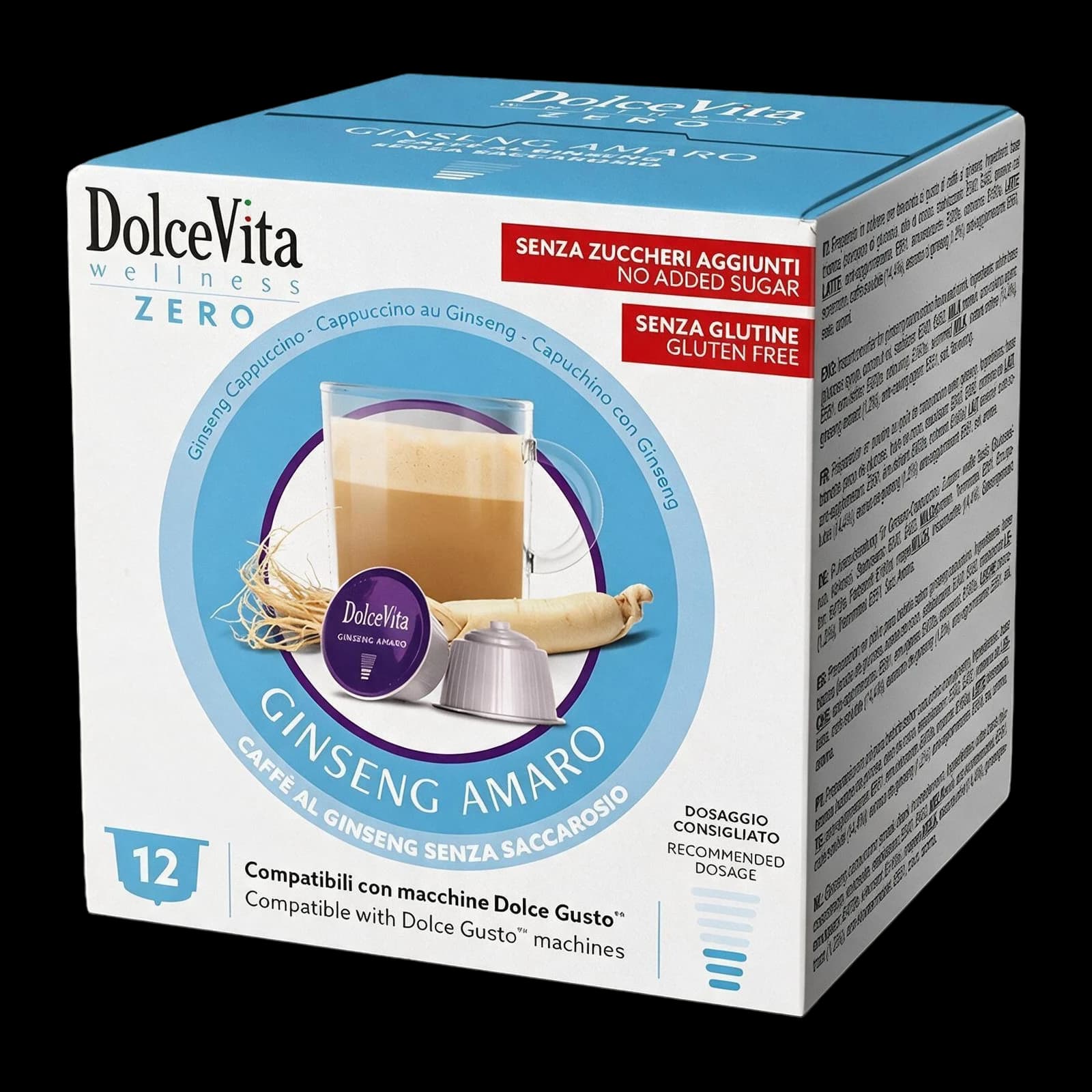 Dolce Vita Ginseng Amaro Capsule | Dolce Gusto, immagine 1
