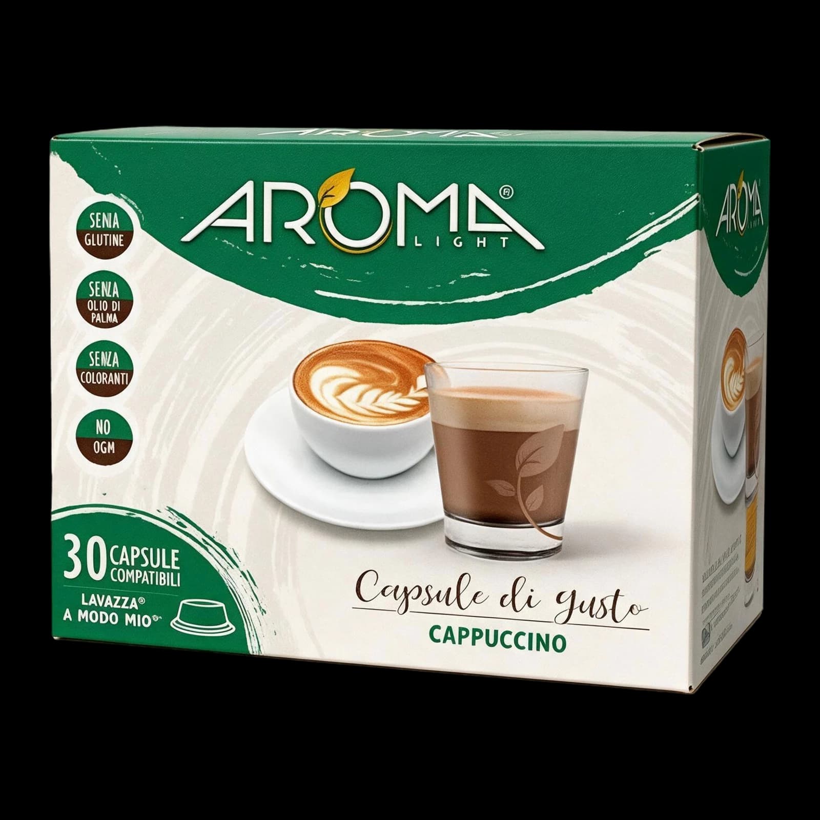 Aroma Light Cappuccino Capsules | A Modo Mio, immagine 1