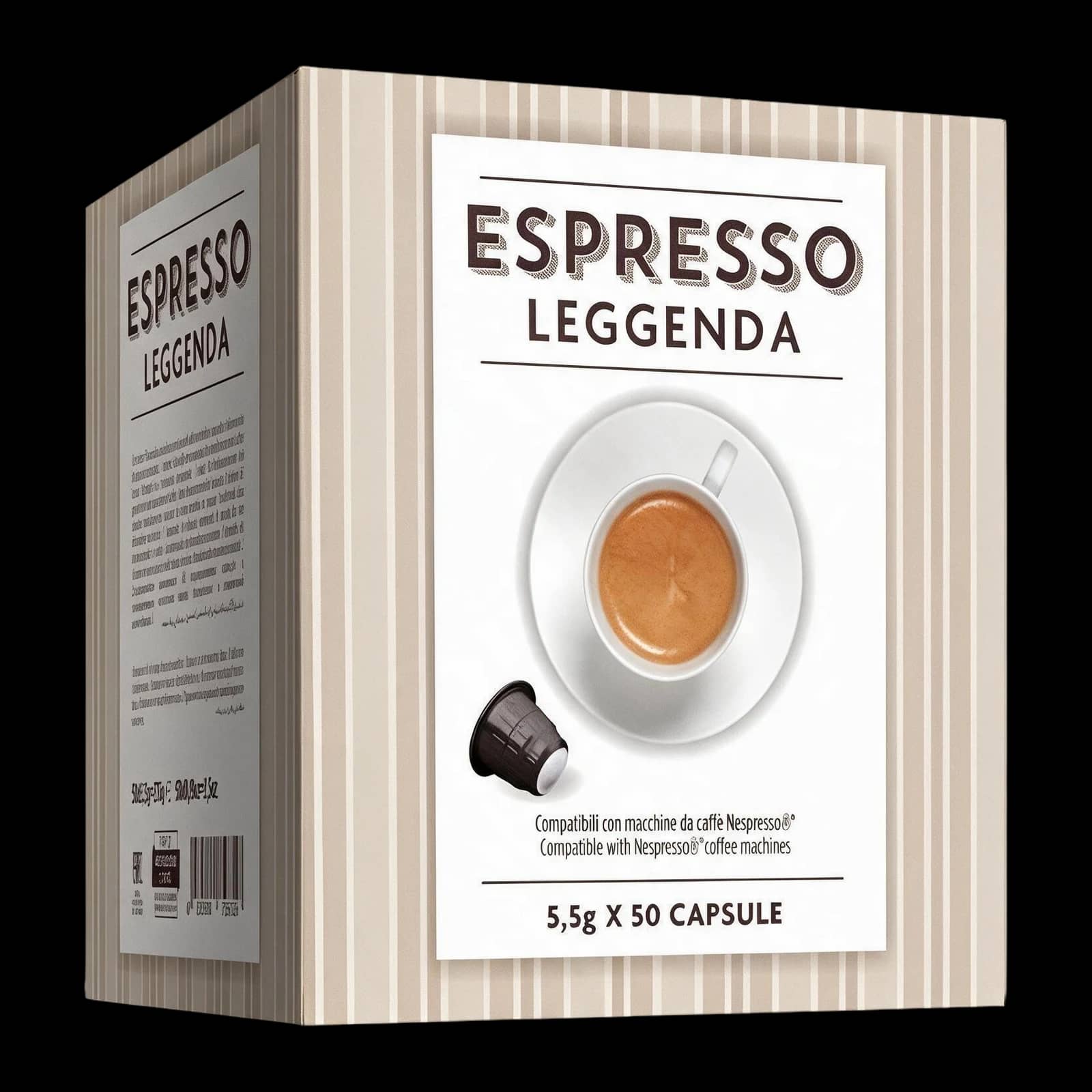 Caffitaly Espresso Leggenda 50 Capsules | Nespresso