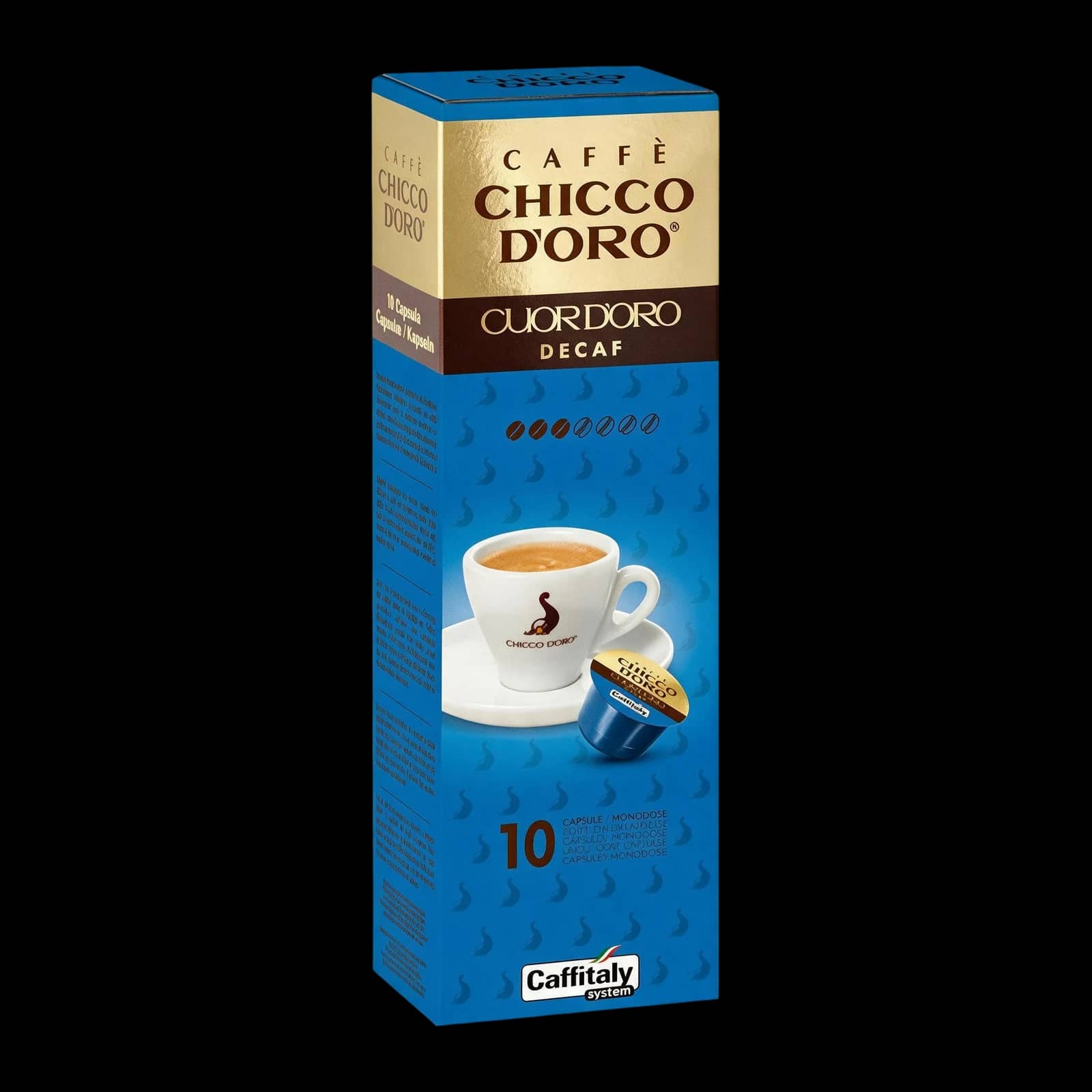 Caffitaly Cuor d'Oro Decaffeinate Capsule | Caffitaly