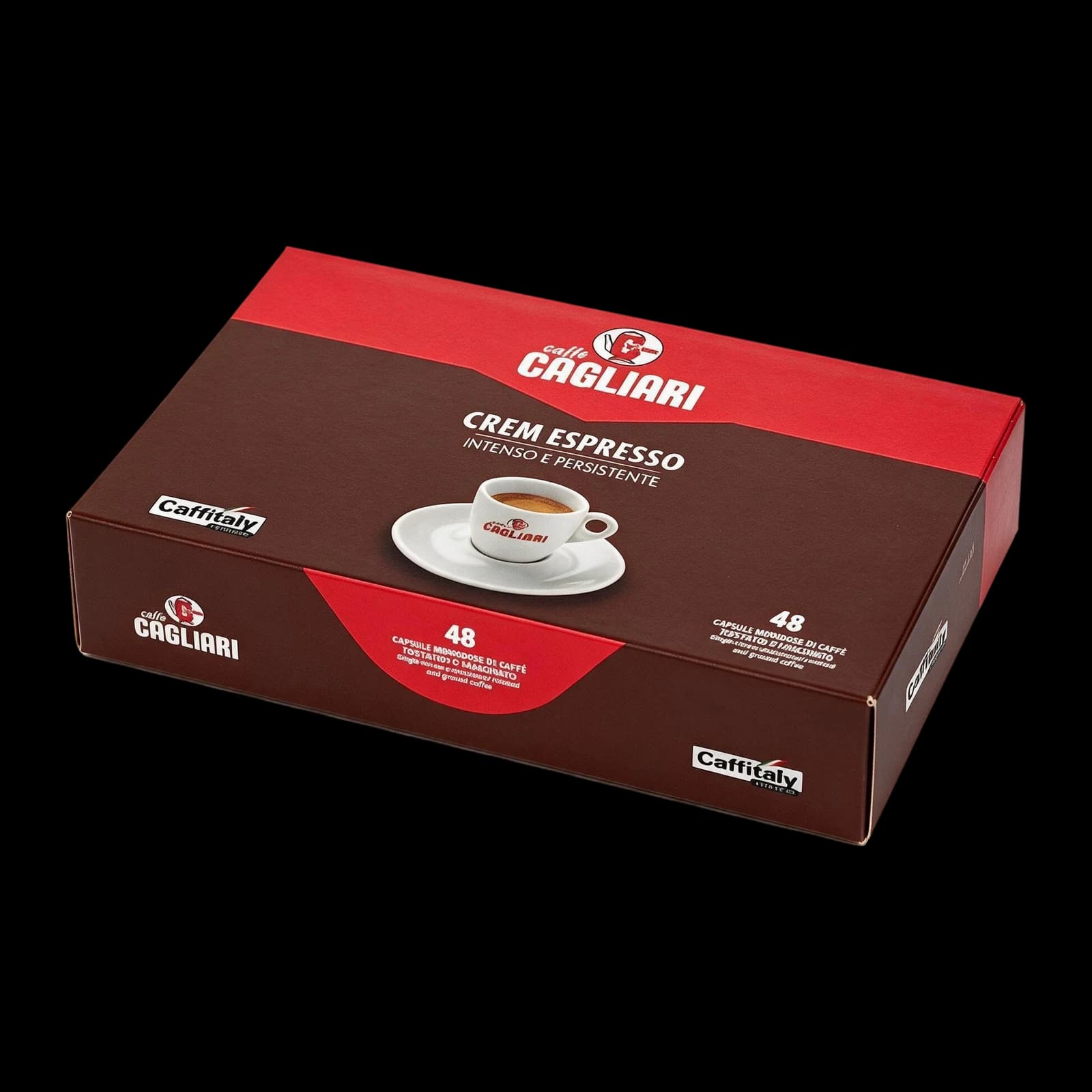 Caffitaly Cagliari Crem Espresso 48 Capsules | Caffitaly, image 1