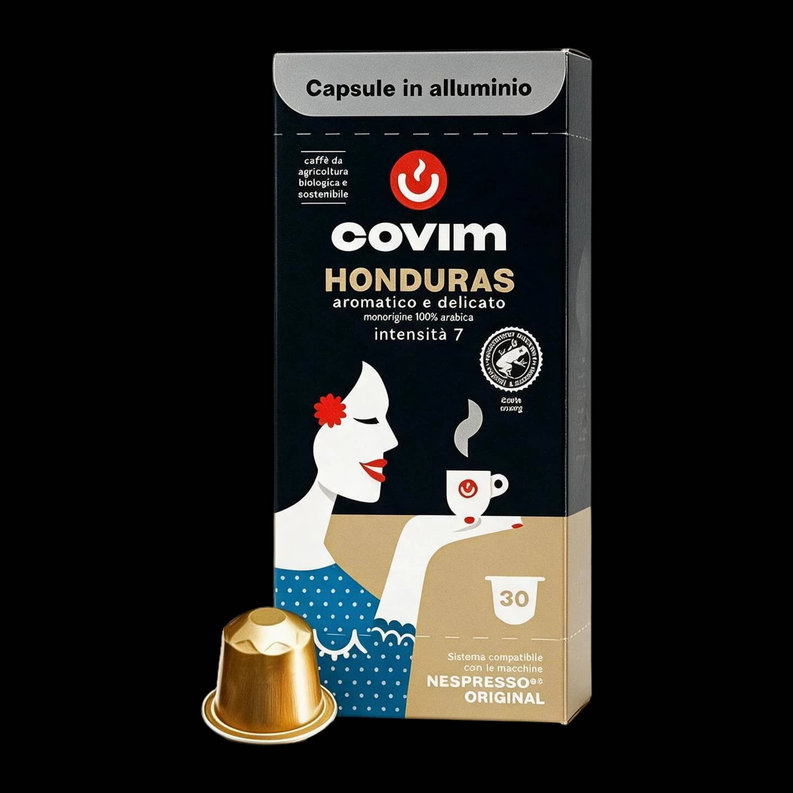 Covim Honduras Arabica Delicato 30 Capsules | Nespresso