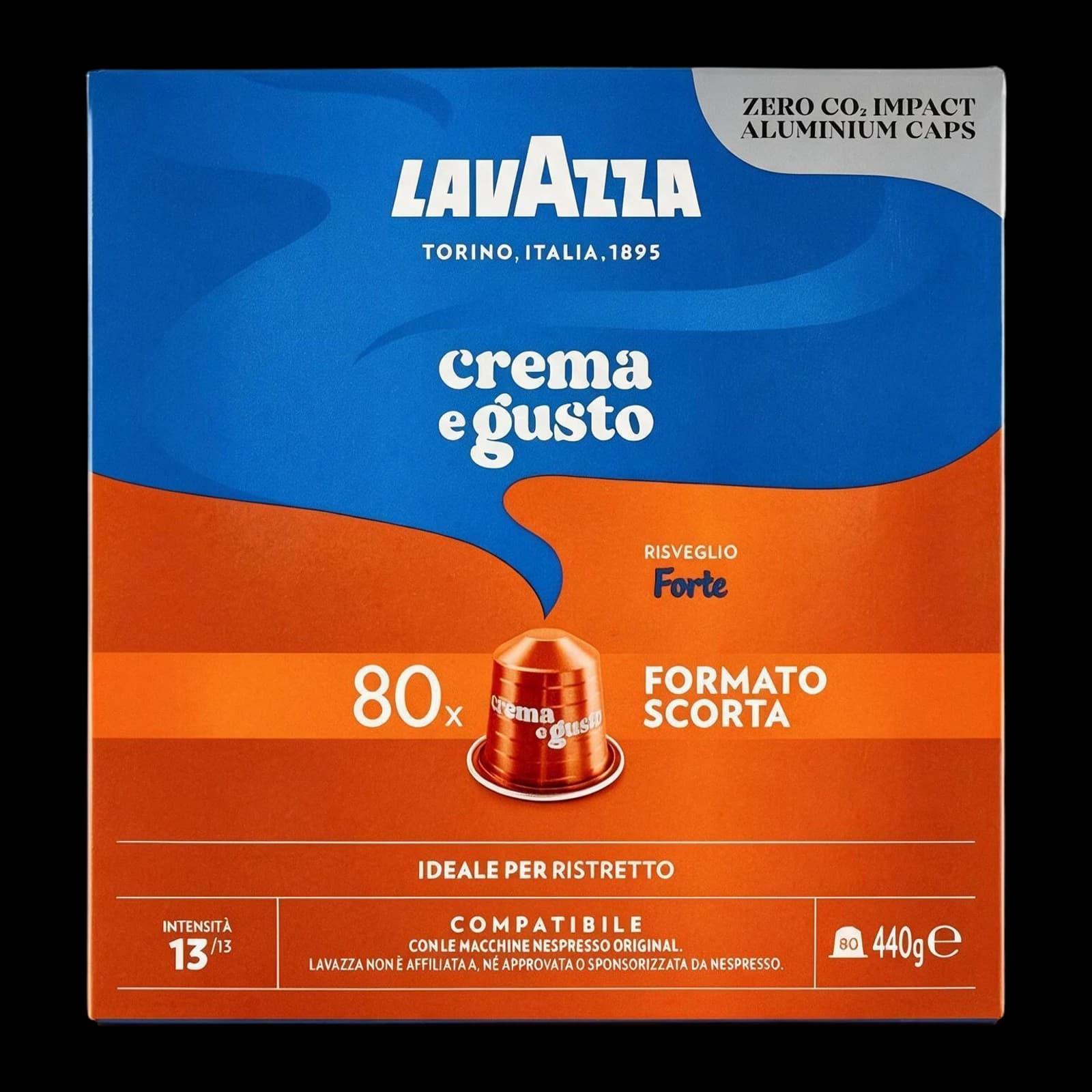 Lavazza Crema & Gusto Forte 80 Capsules | Nespresso