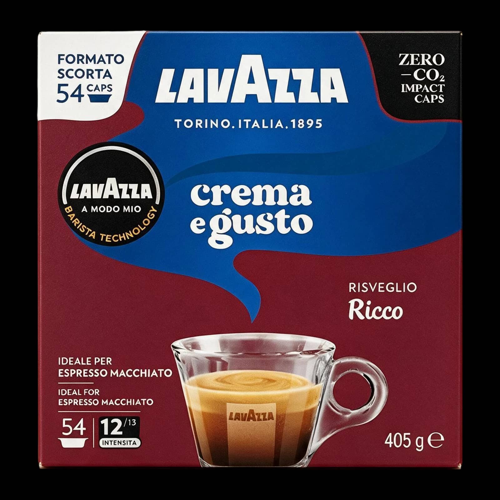 Lavazza Crema & Gusto Ricco 54 Capsules | A Modo Mio