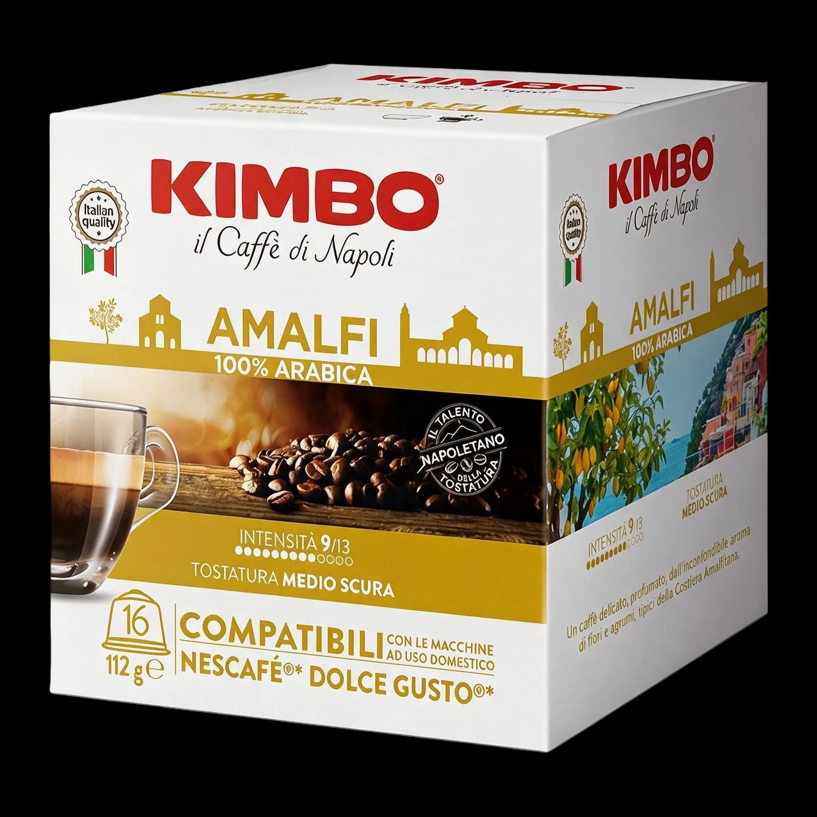 Kimbo Amalfi Capsule: Note Agrumate e Floreali | Dolce Gusto, immagine 1