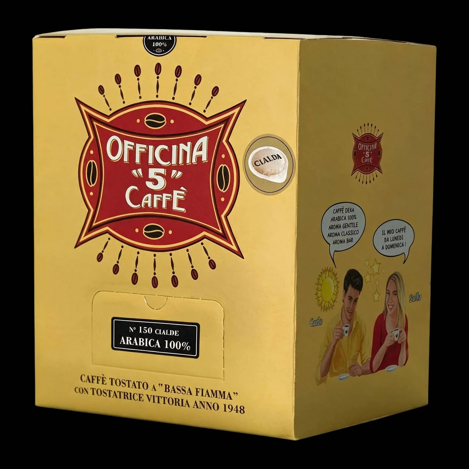 Officina 5 caffè Caffè 100% Arabica Cialde | ESE 44mm