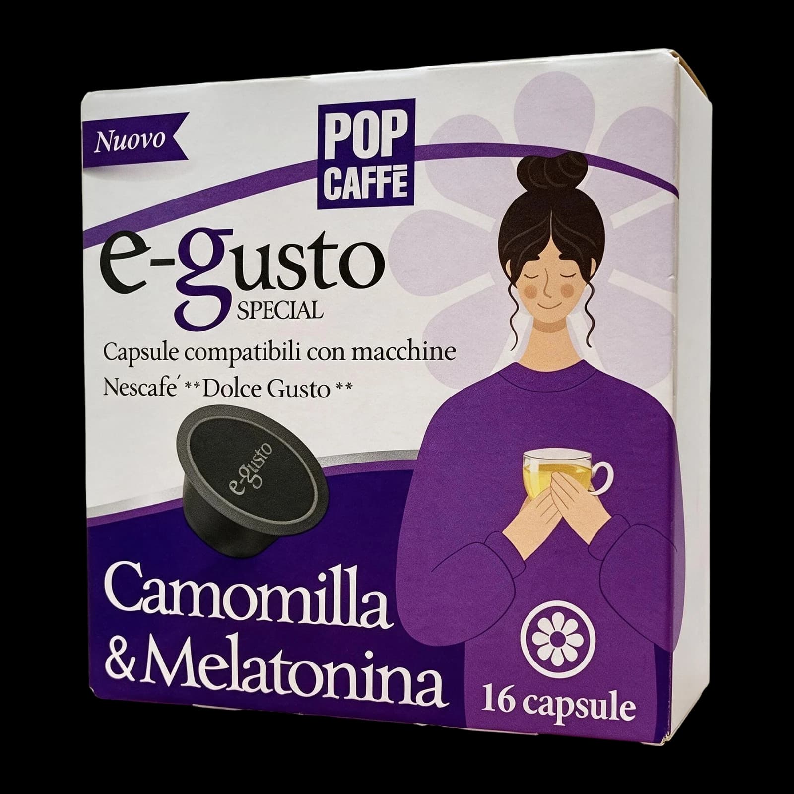 Pop Caffè Camomilla con Melatonina Capsule | Dolce Gusto, immagine 1