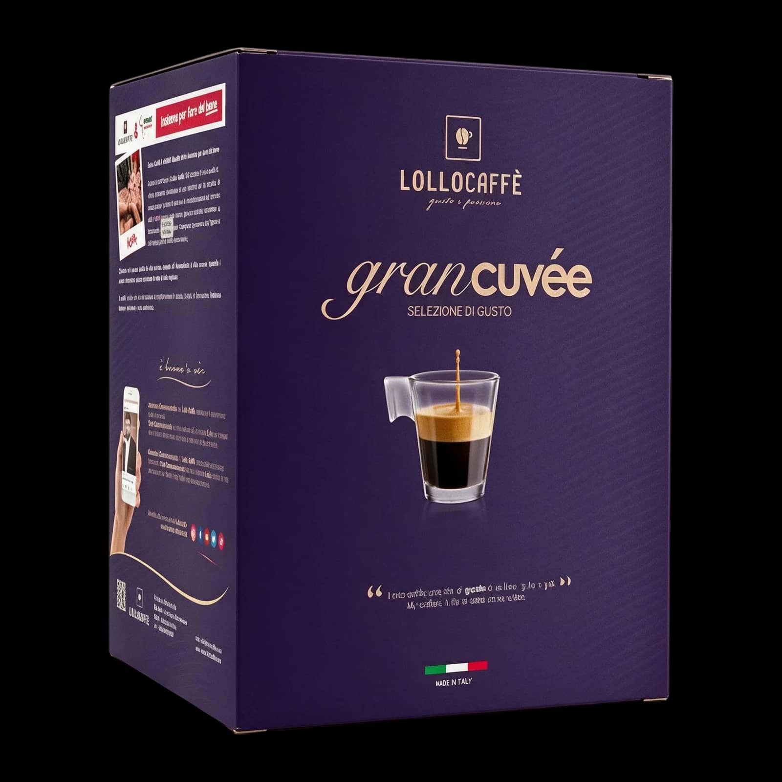 Lollo Caffè Delicato 100 Capsules | Lavazza A Modo Mio