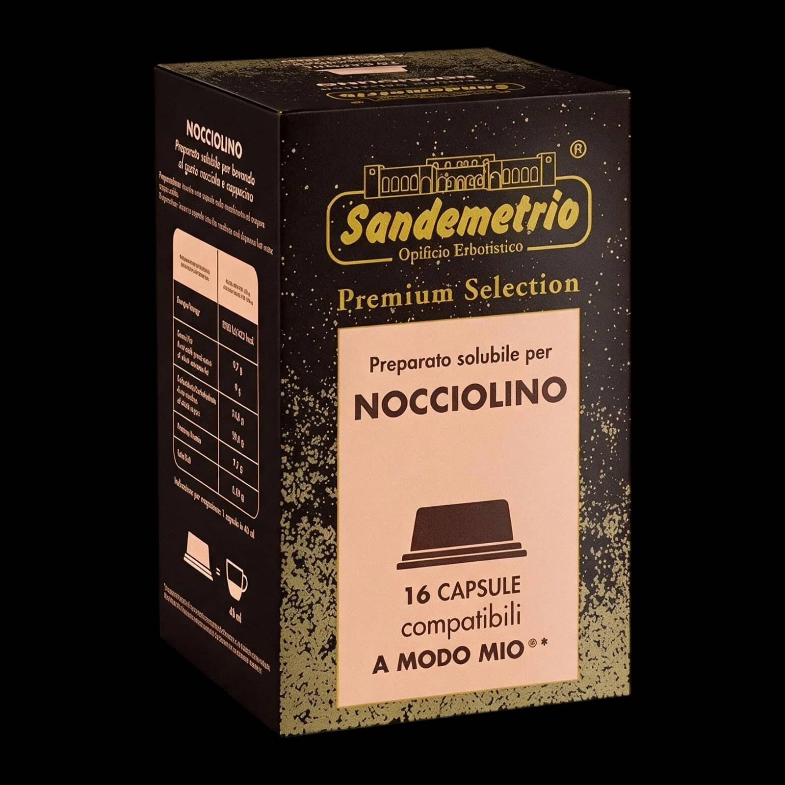 SanDemetrio Nocciolino 16 Capsules | Lavazza A Modo Mio