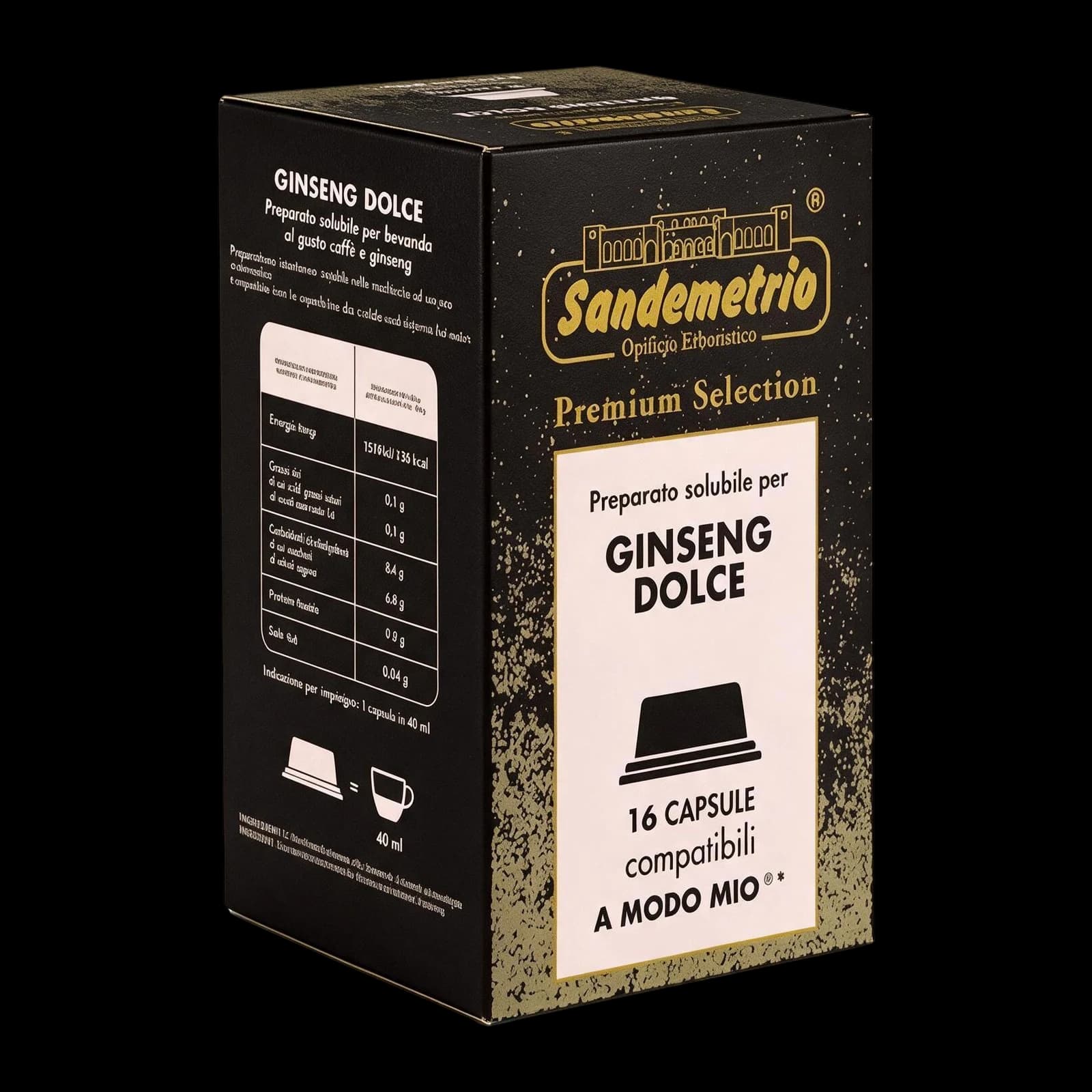 SanDemetrio Ginseng Dolce Capsule | A Modo Mio, immagine 1