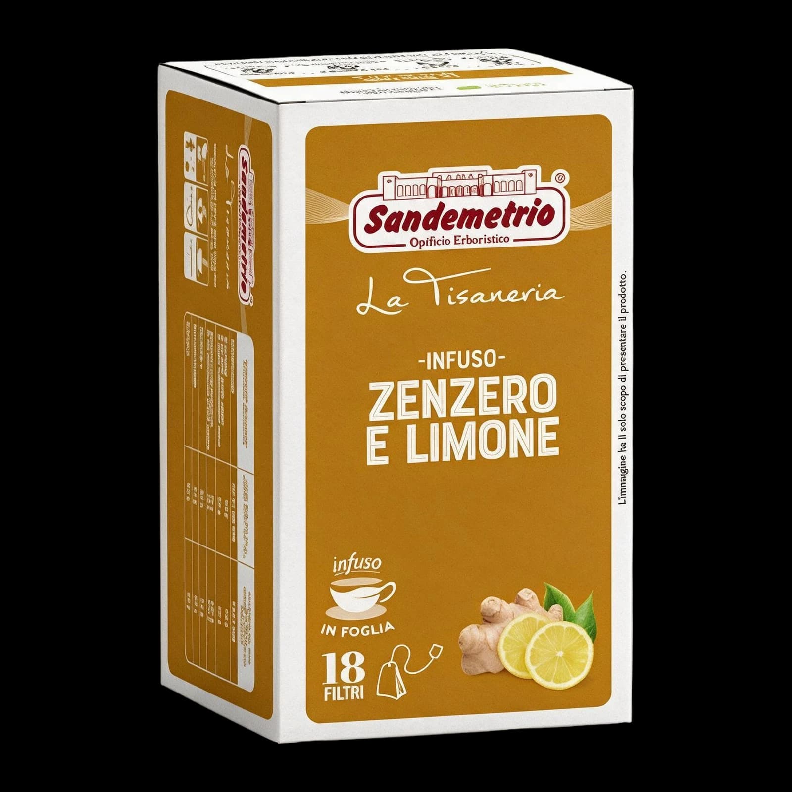 SanDemetrio Infuso Zenzero e Limone | Bustine, immagine 1