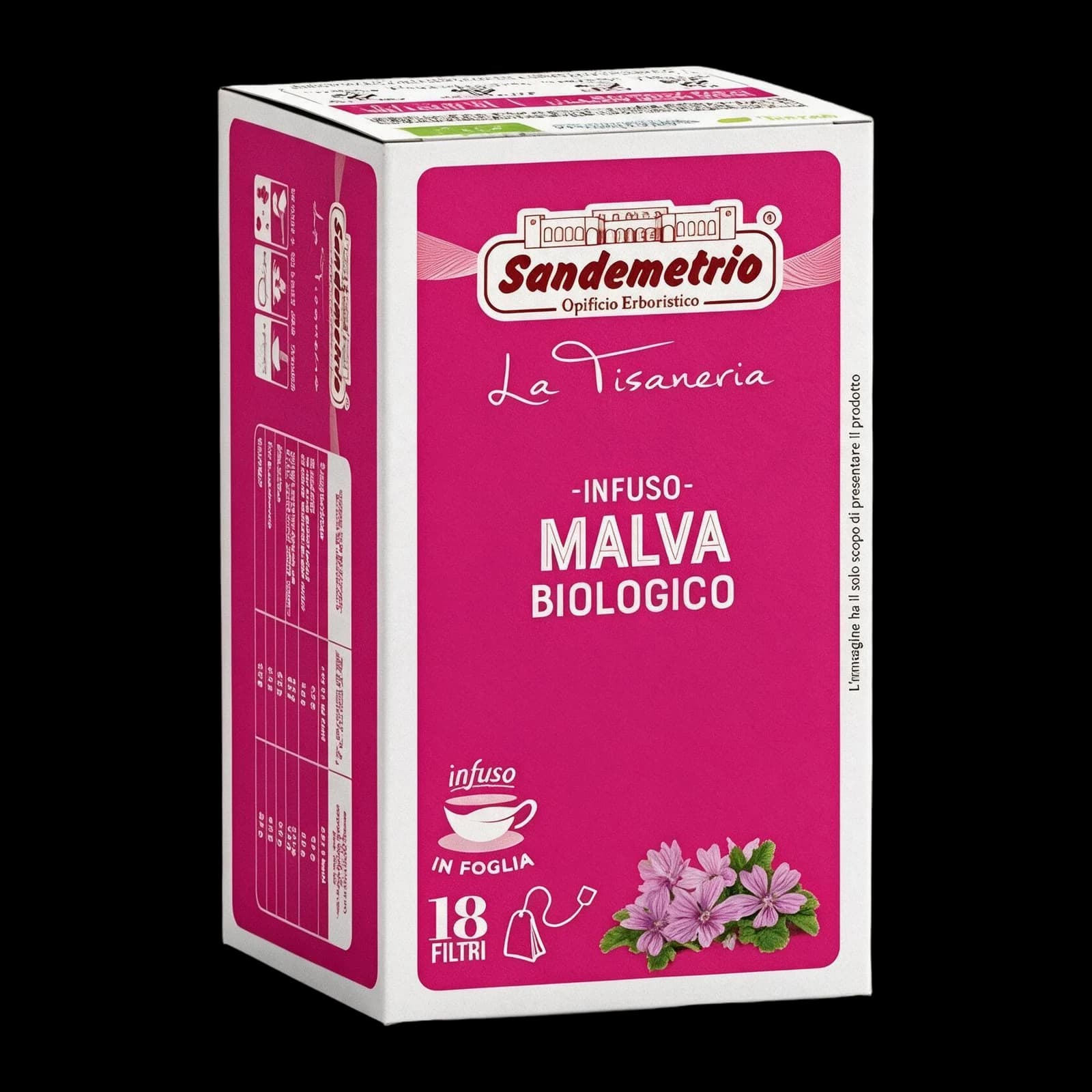 SanDemetrio Infuso Bio alla Malva | Bustine, immagine 1