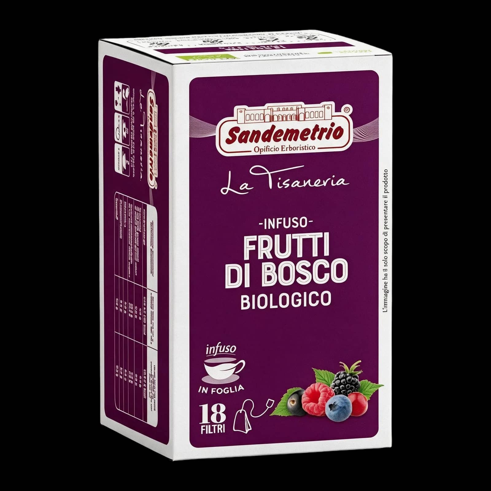 SanDemetrio Bio-Infus Waldbeeren 18 Beutel