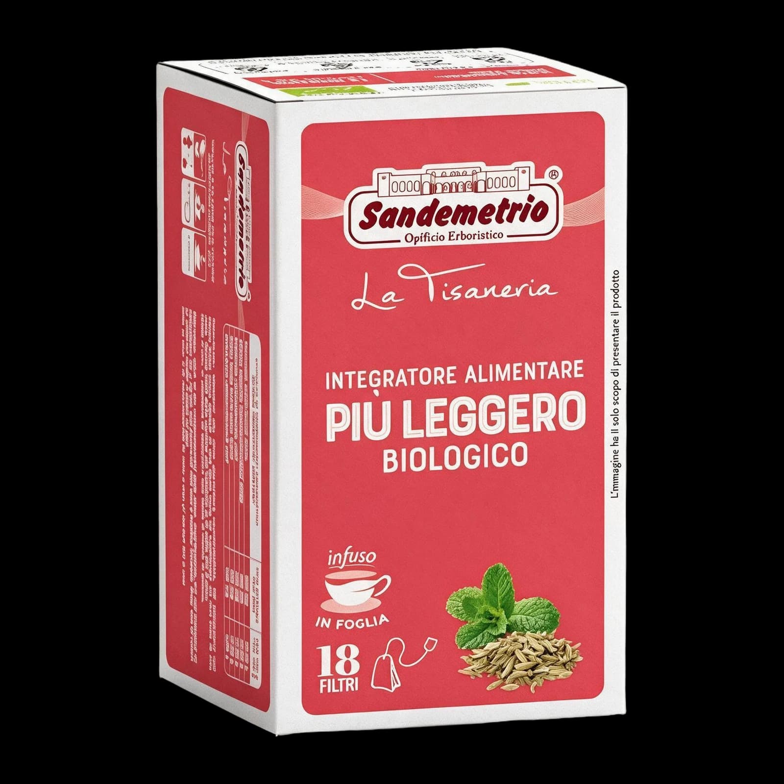 SanDemetrio Tisana Più Leggero Bio | Bustine, immagine 1