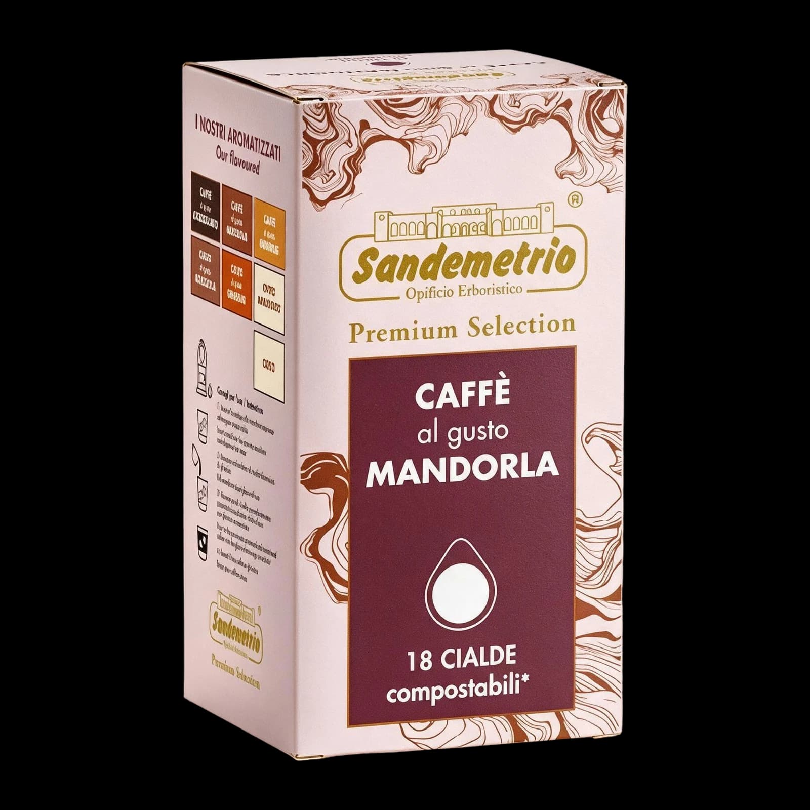 SanDemetrio Caffè alla Mandorla Cialde | ESE 44mm, immagine 1