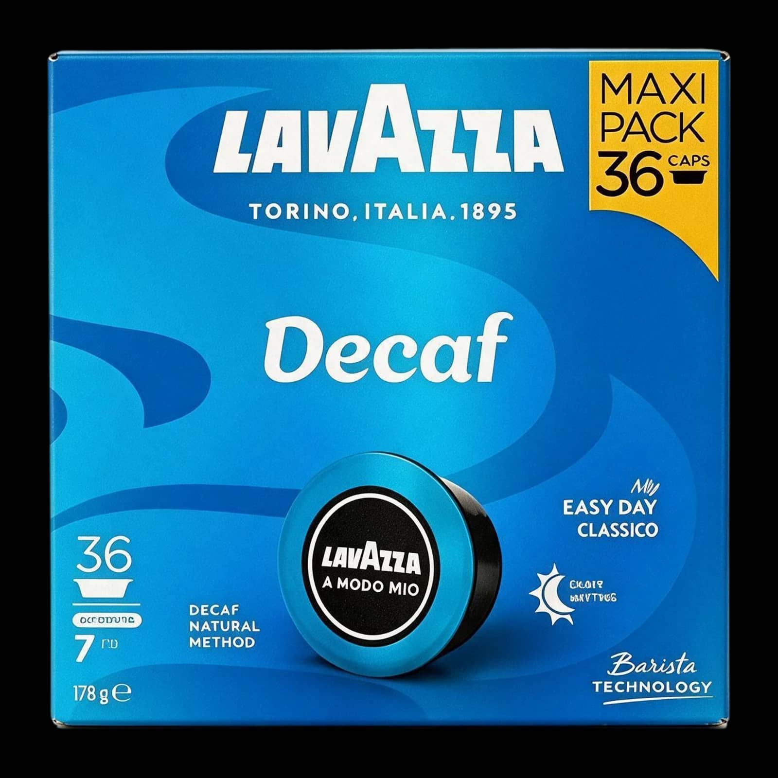 Lavazza Dek Decaffeinato 36 Capsules | Lavazza A Modo Mio