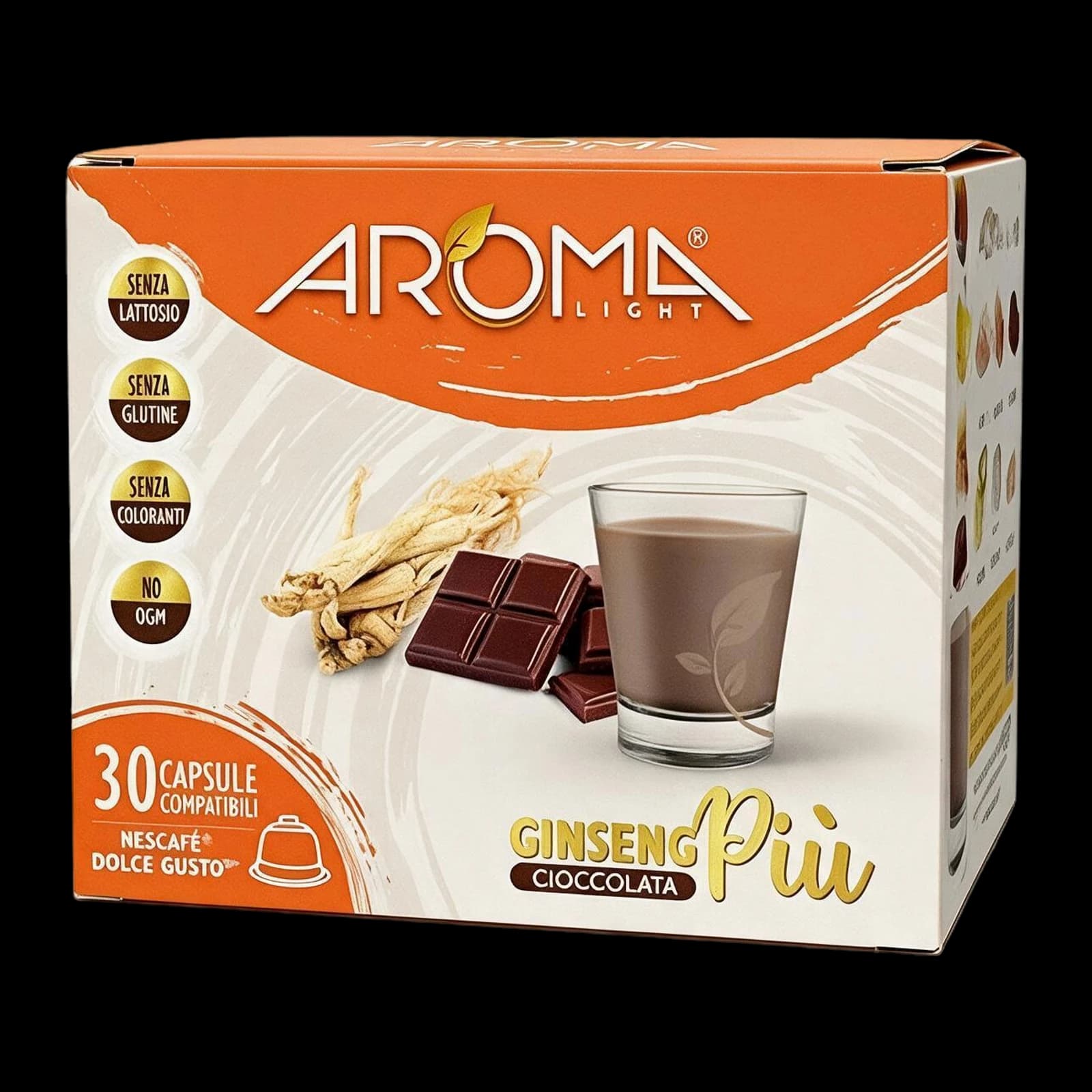 Aroma Light Ginseng y Chocolate Cápsulas | Dolce Gusto, immagine 1