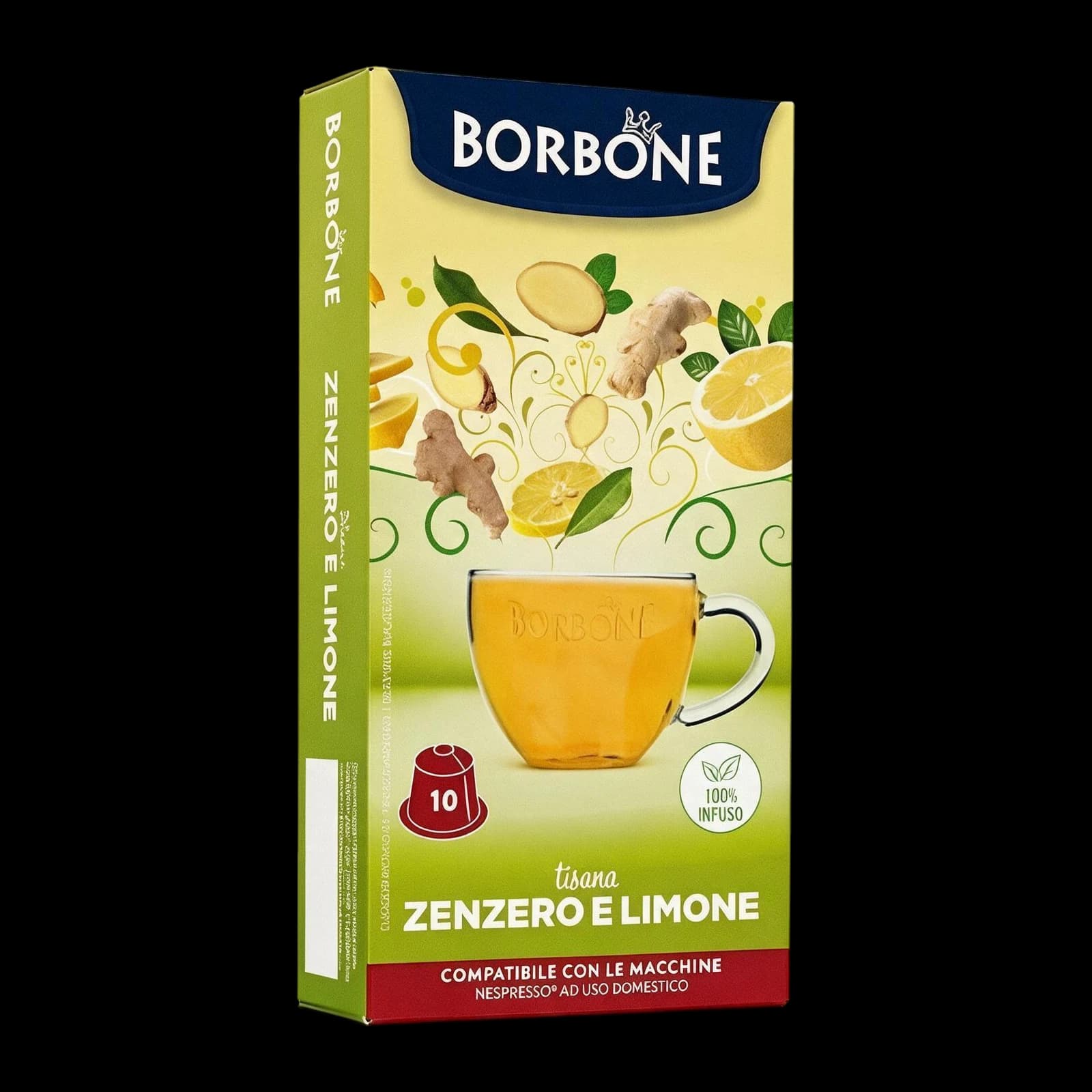 Borbone Tisana Zenzero e Limone Capsule | Nespresso, immagine 1