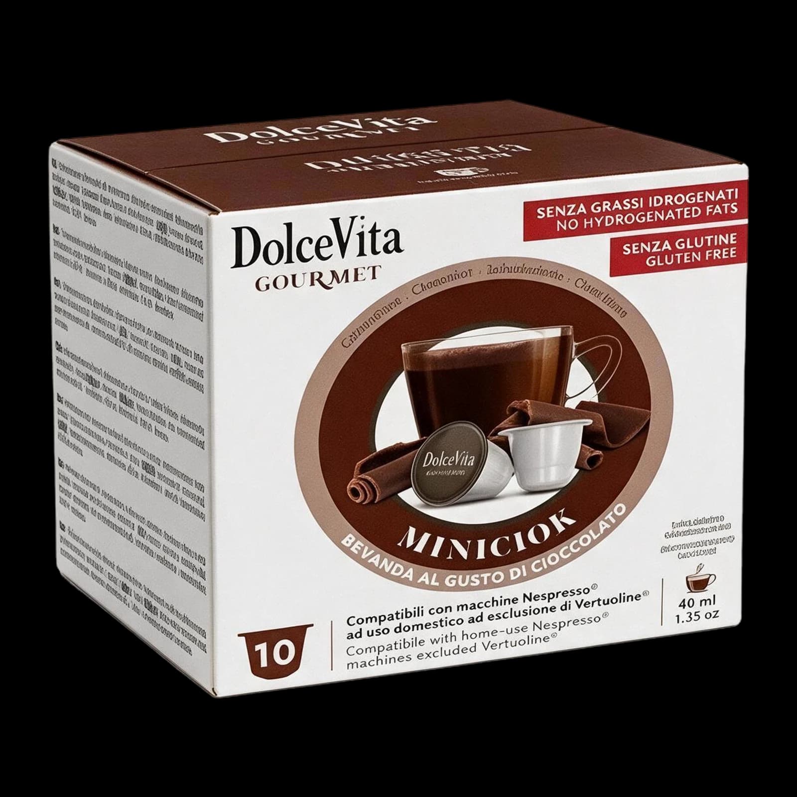 Dolce Vita Miniciock Cioccolato Capsule | Nespresso, immagine 1