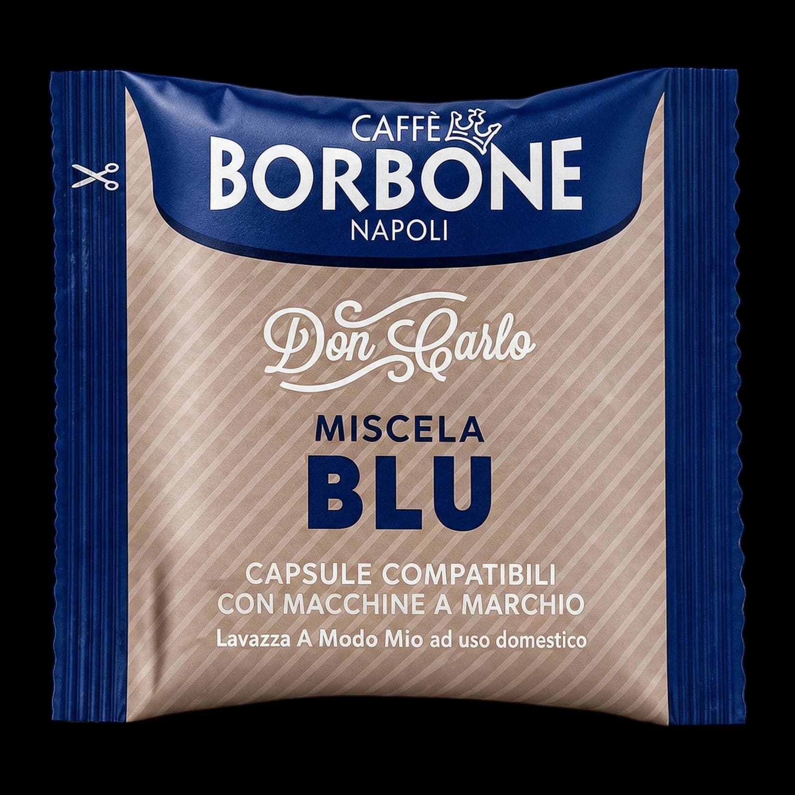 Borbone Don Carlo Blu 100 Capsules | A Modo Mio, image 1