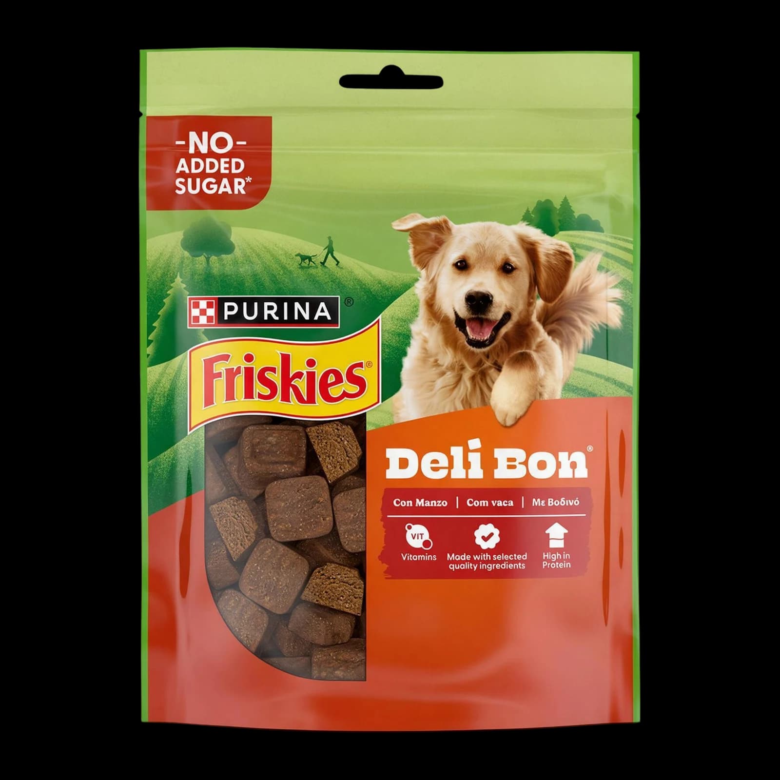 Purina Friskies DeliBon Rundvlees 130 g | Pet Food, afbeelding 1