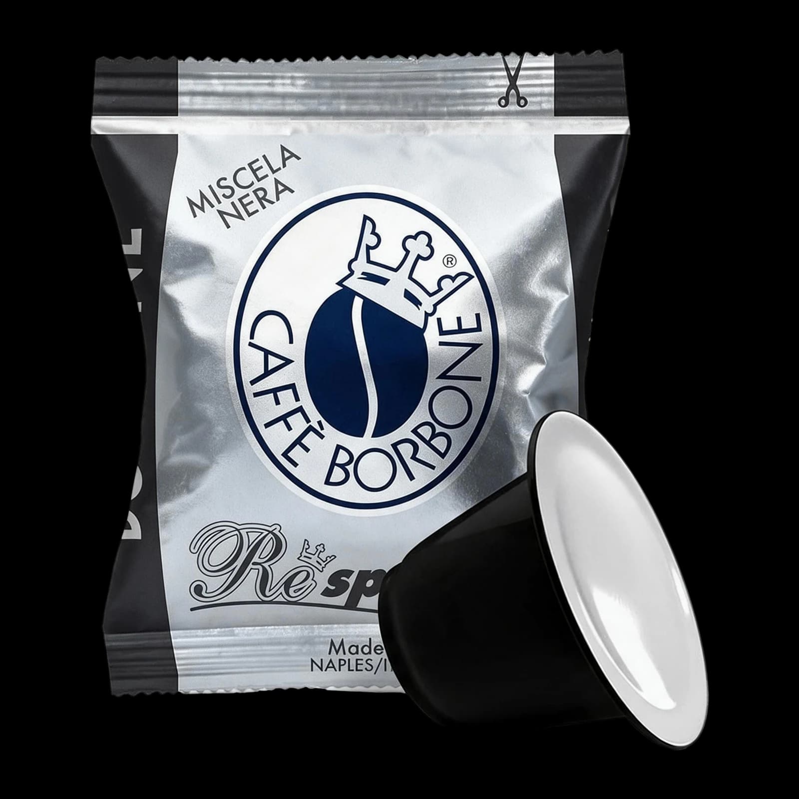 Borbone Respresso Nera 50 Capsules | Nespresso, image 1