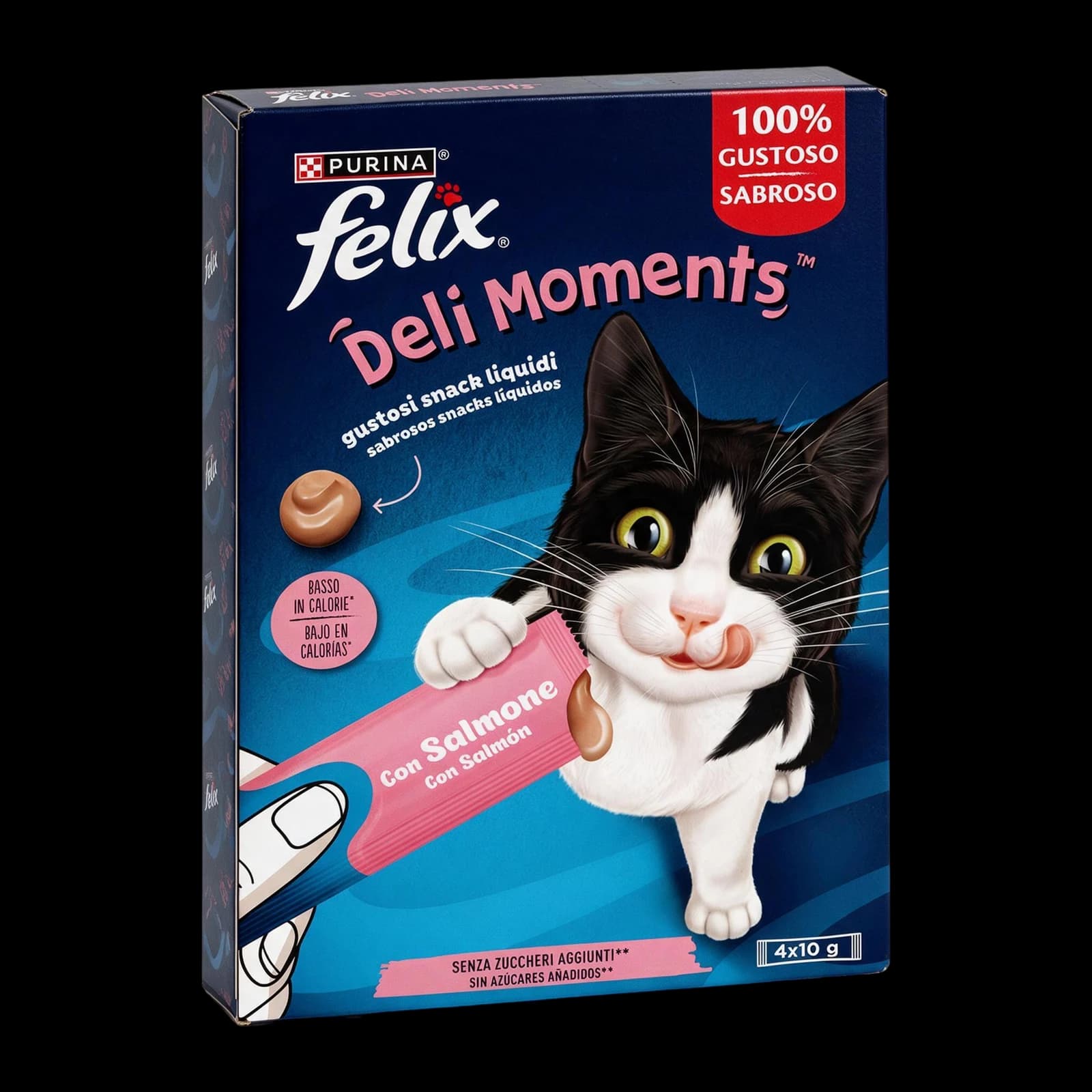 Purina Felix Deli Moments Lachs 40 g | Pet Food, Bild 1