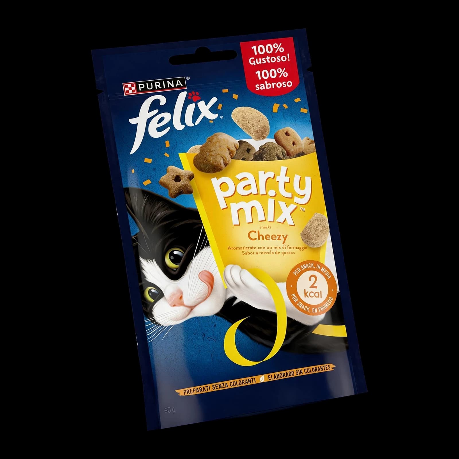 Purina Felix Party Mix Cheezy Formaggi 60 g | Pet Food, Bild 1