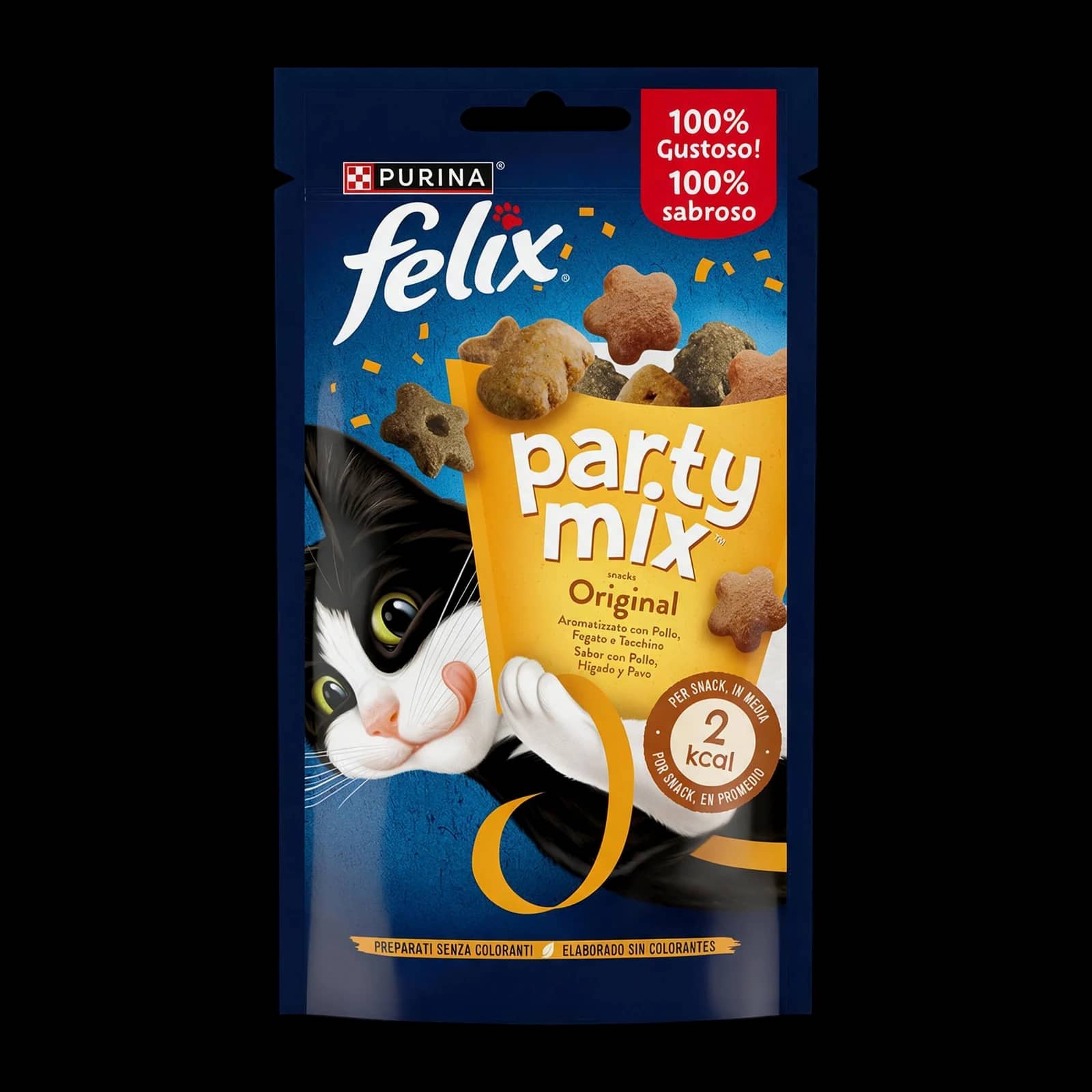 Purina Felix Party Mix Huhn, Leber und Truthahn 60 g | Pet Food