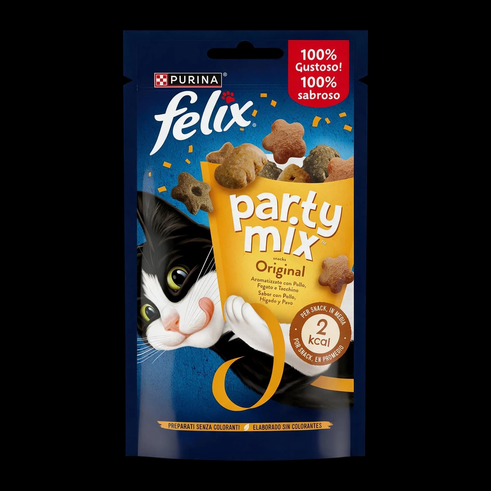 Purina Felix Party Mix Huhn, Leber und Truthahn 60 g | Pet Food, Bild 1
