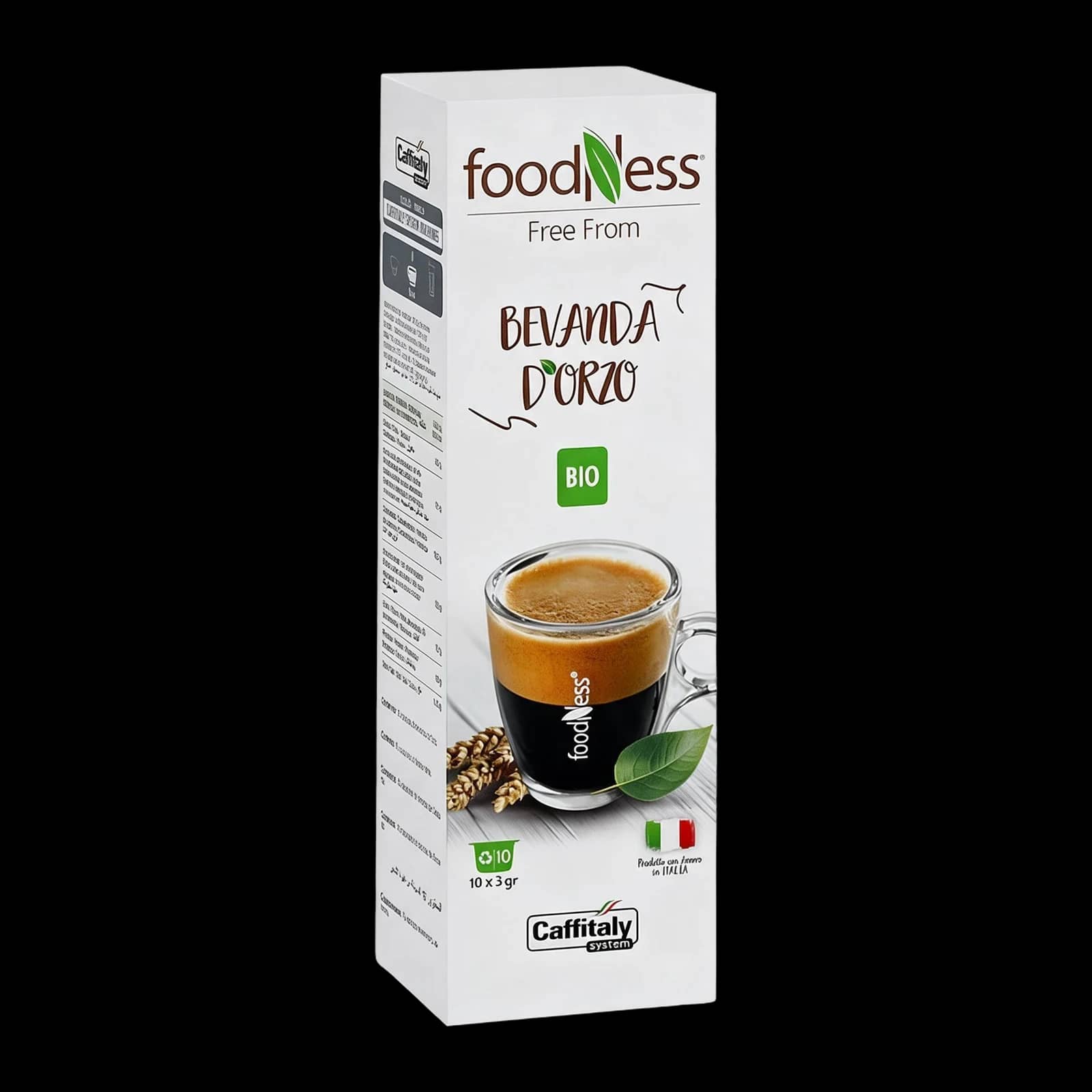 Caffitaly Organic Barley Drink Bio Foodness 10 Capsules | Caffitaly