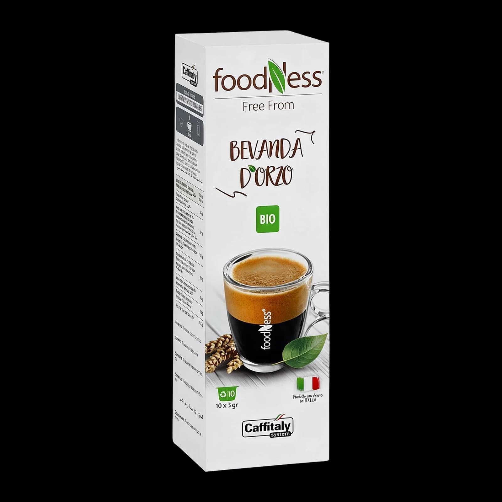 Caffitaly Organic Barley Drink Bio Foodness 10 Capsules | Caffitaly