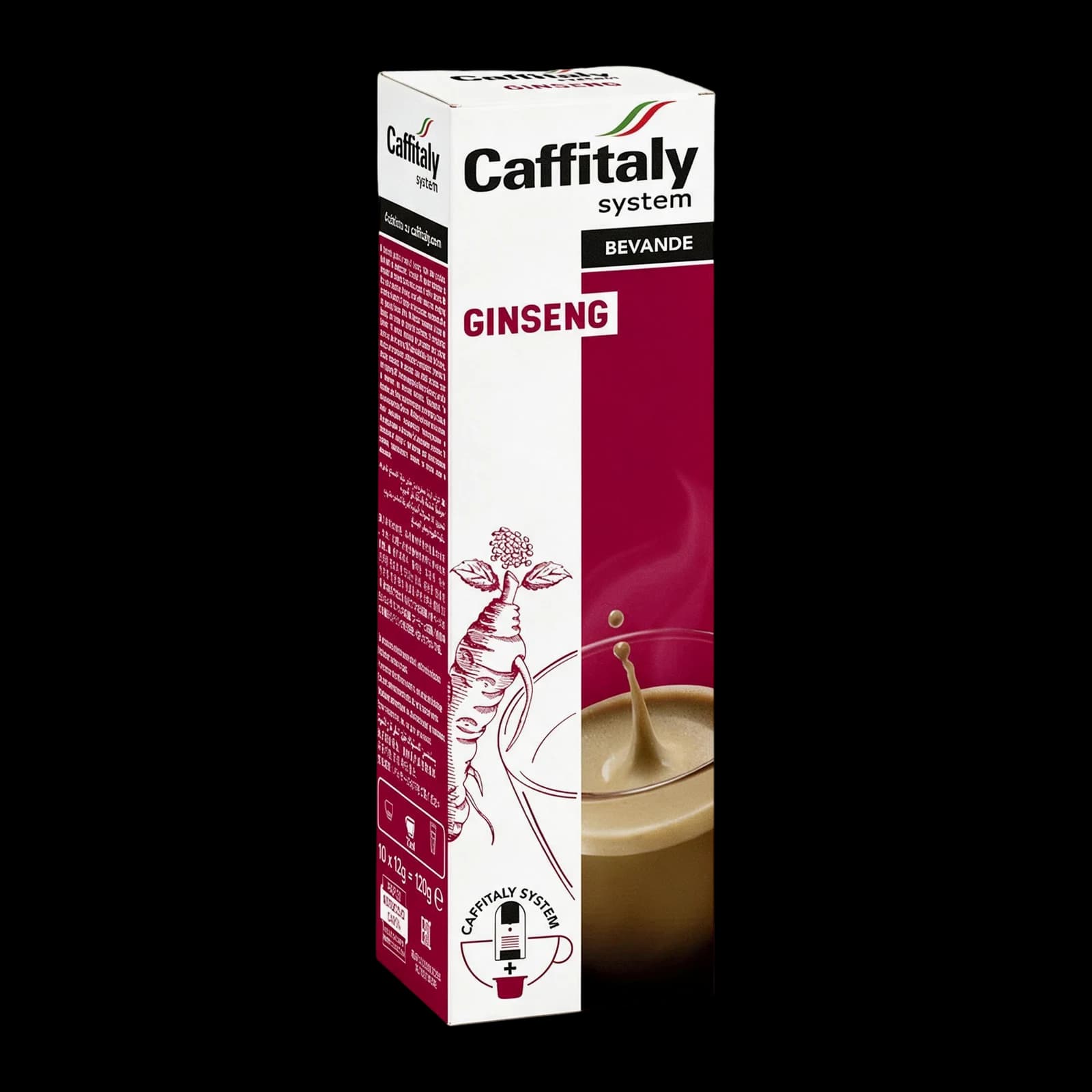 Caffitaly Ginseng Coffee 10 Capsules | Caffitaly