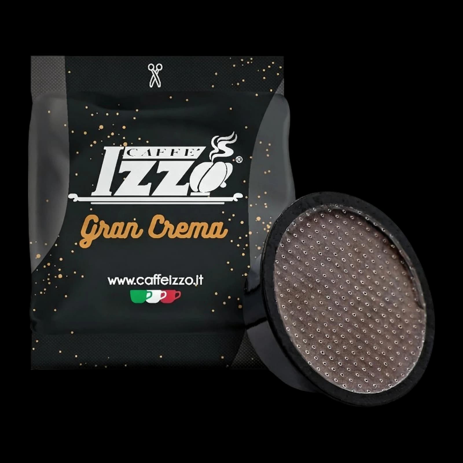 IZZO Caffe Crema 100 Capsules | Lavazza A Modo Mio, image 1
