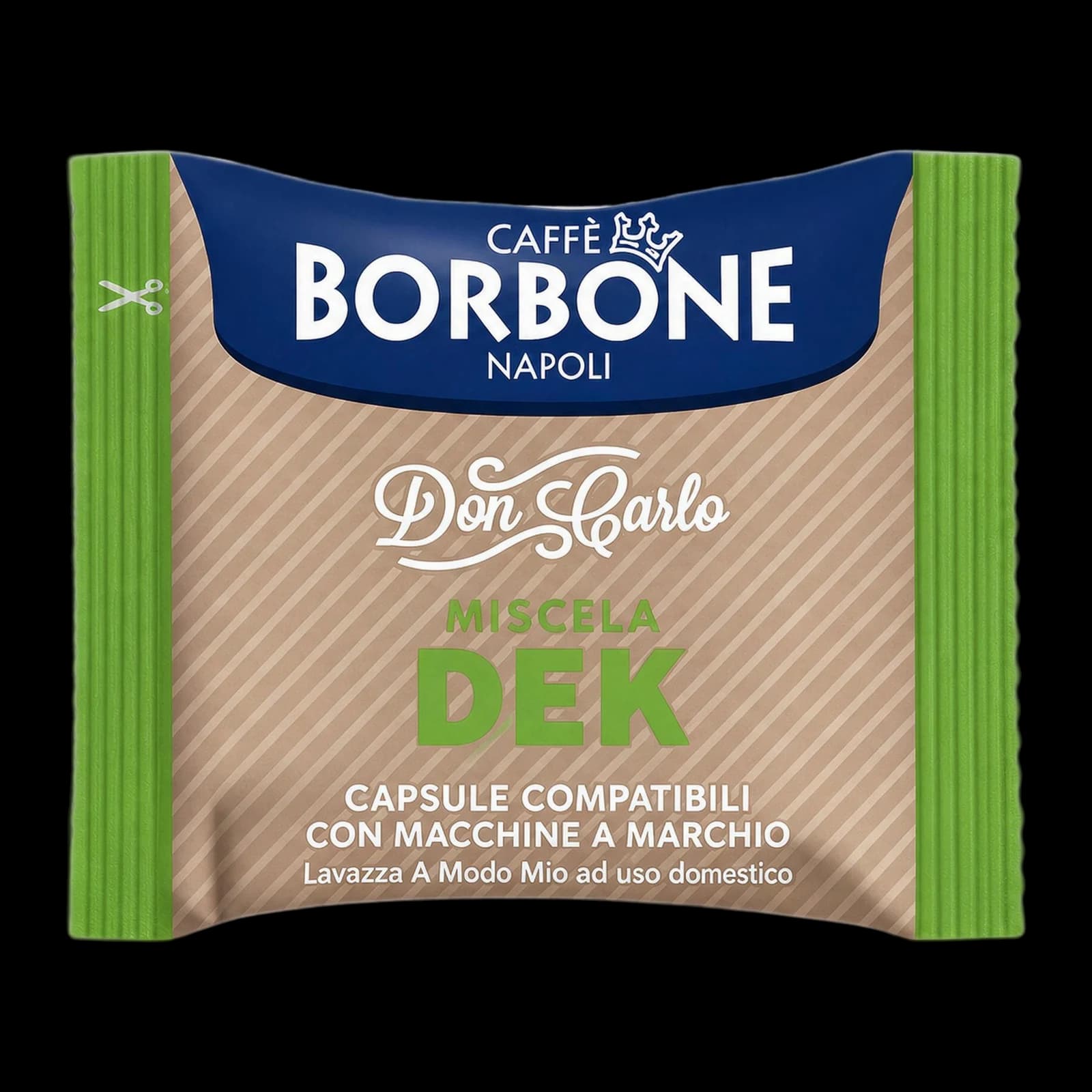 Borbone Don Carlo Dek 100 Capsules | A Modo Mio, image 1